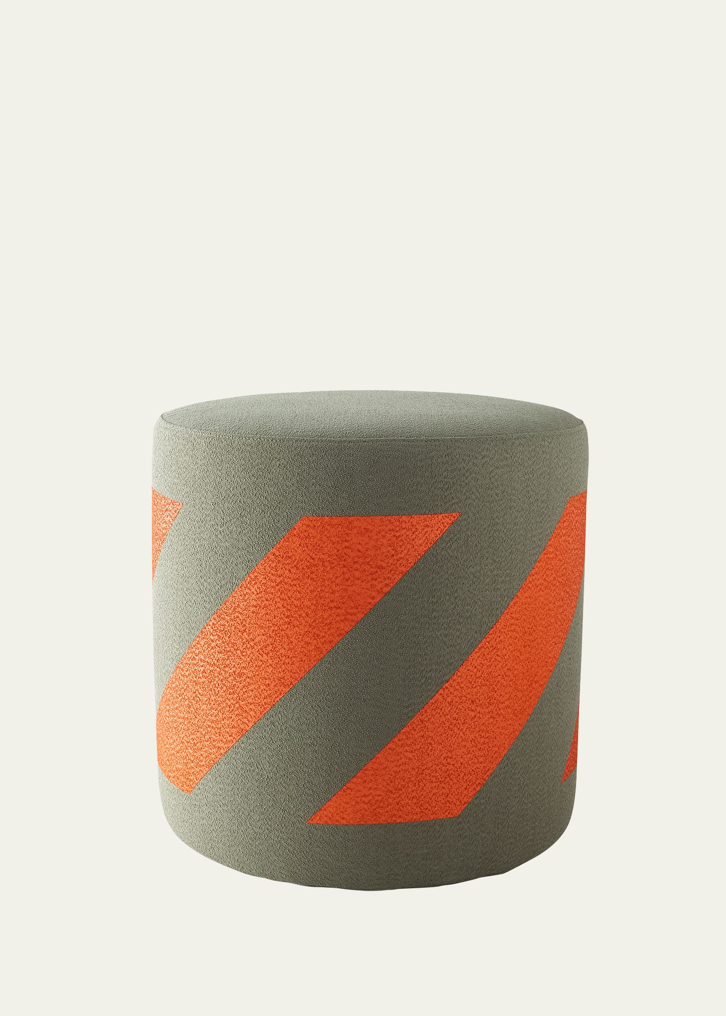 Off-white Diagonal Army Stool