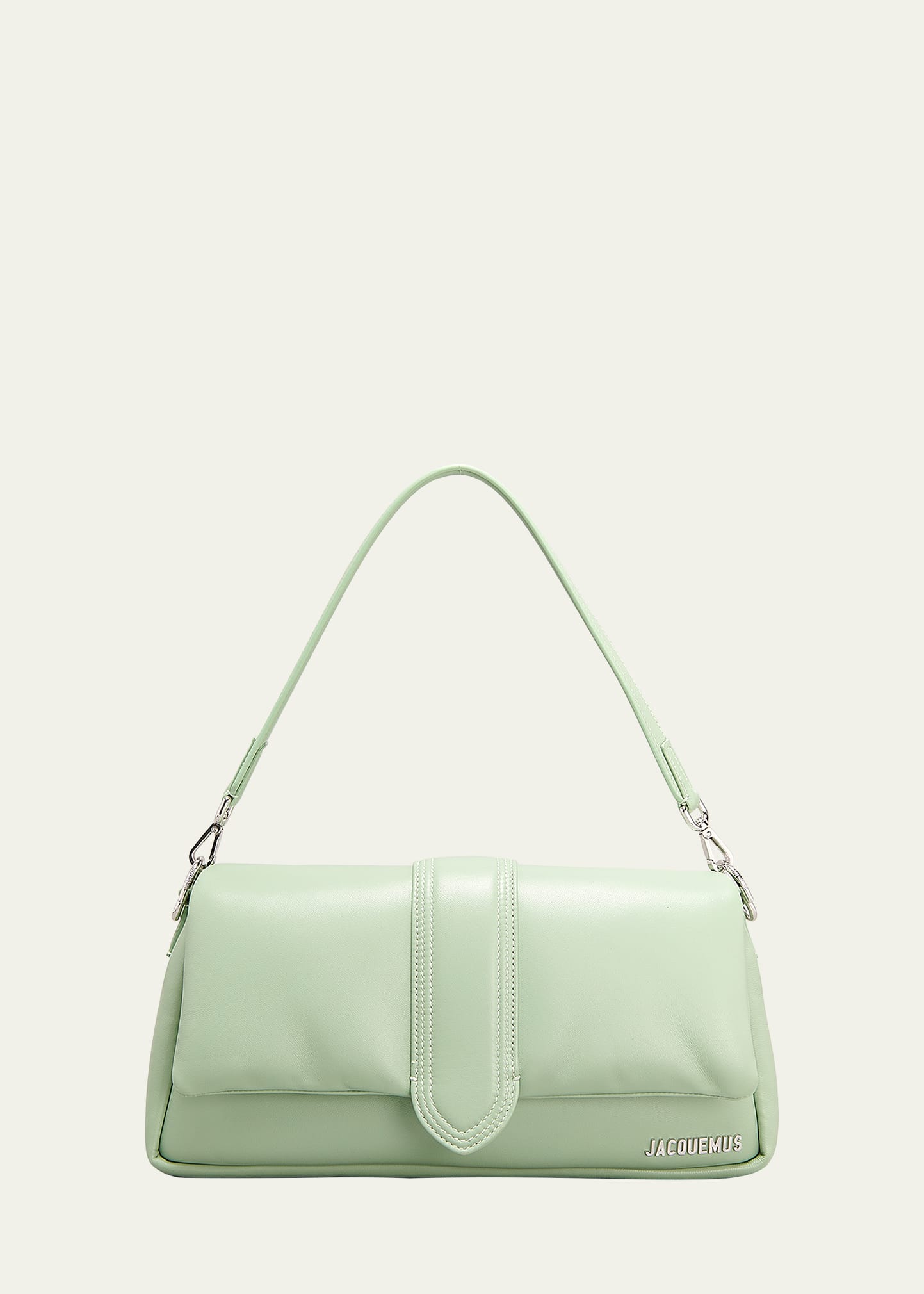 Jacquemus Le Bambimou Padded Shoulder Bag In Khaki ModeSens