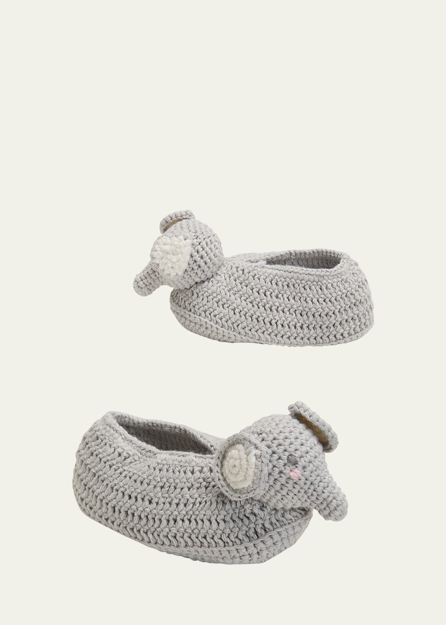 Estelle Eli Crochet Booties, Size 0-12M