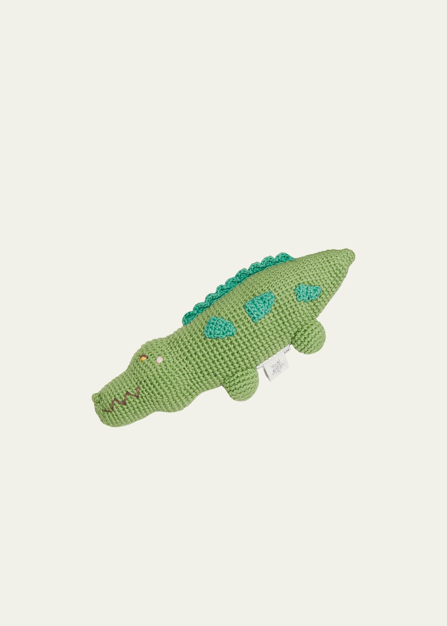 Kid's Crochet Croco Casey Rattle Toy