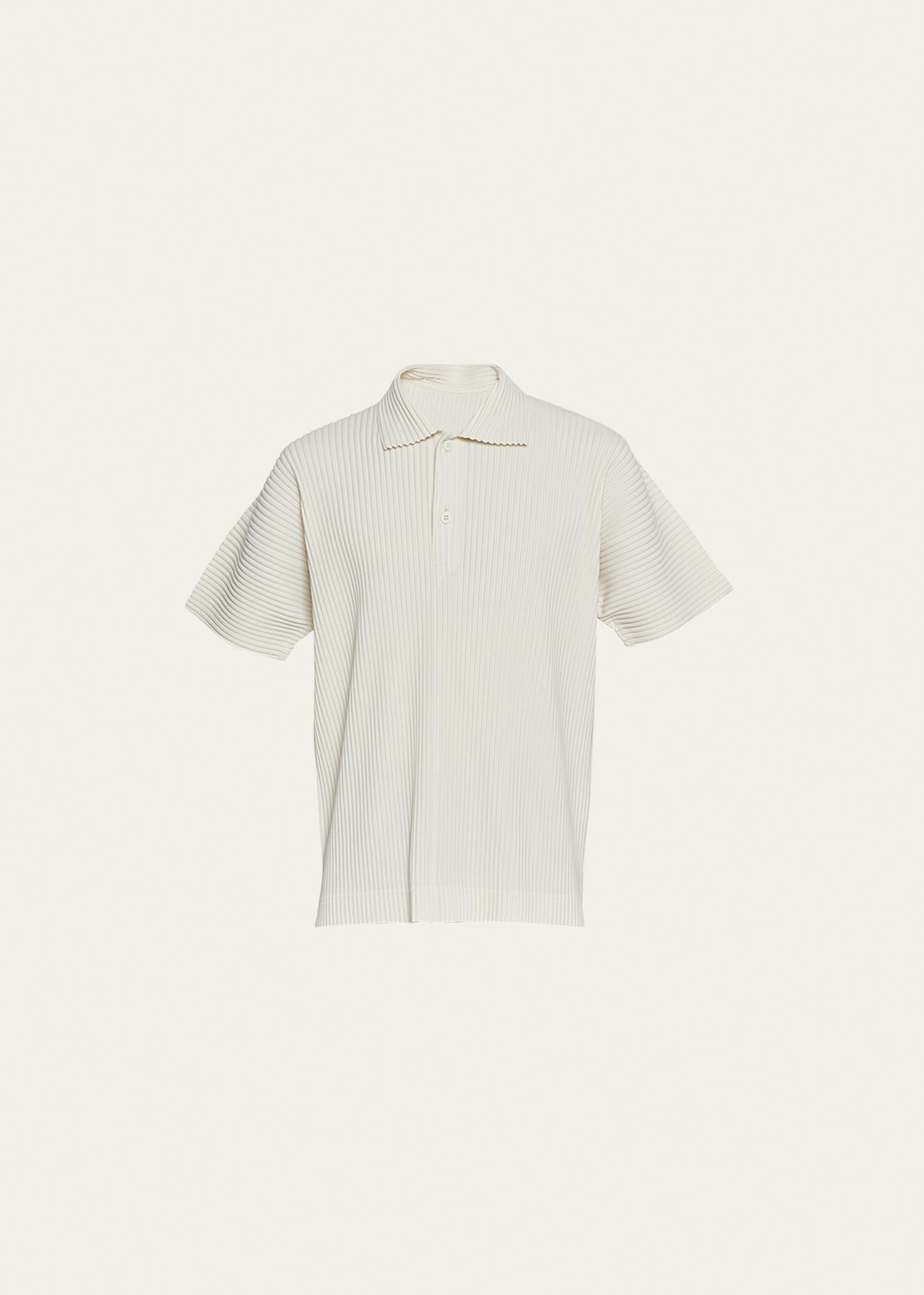 Homme Plissé Issey Miyake Monthly Colors June Pleated Polo in 03 