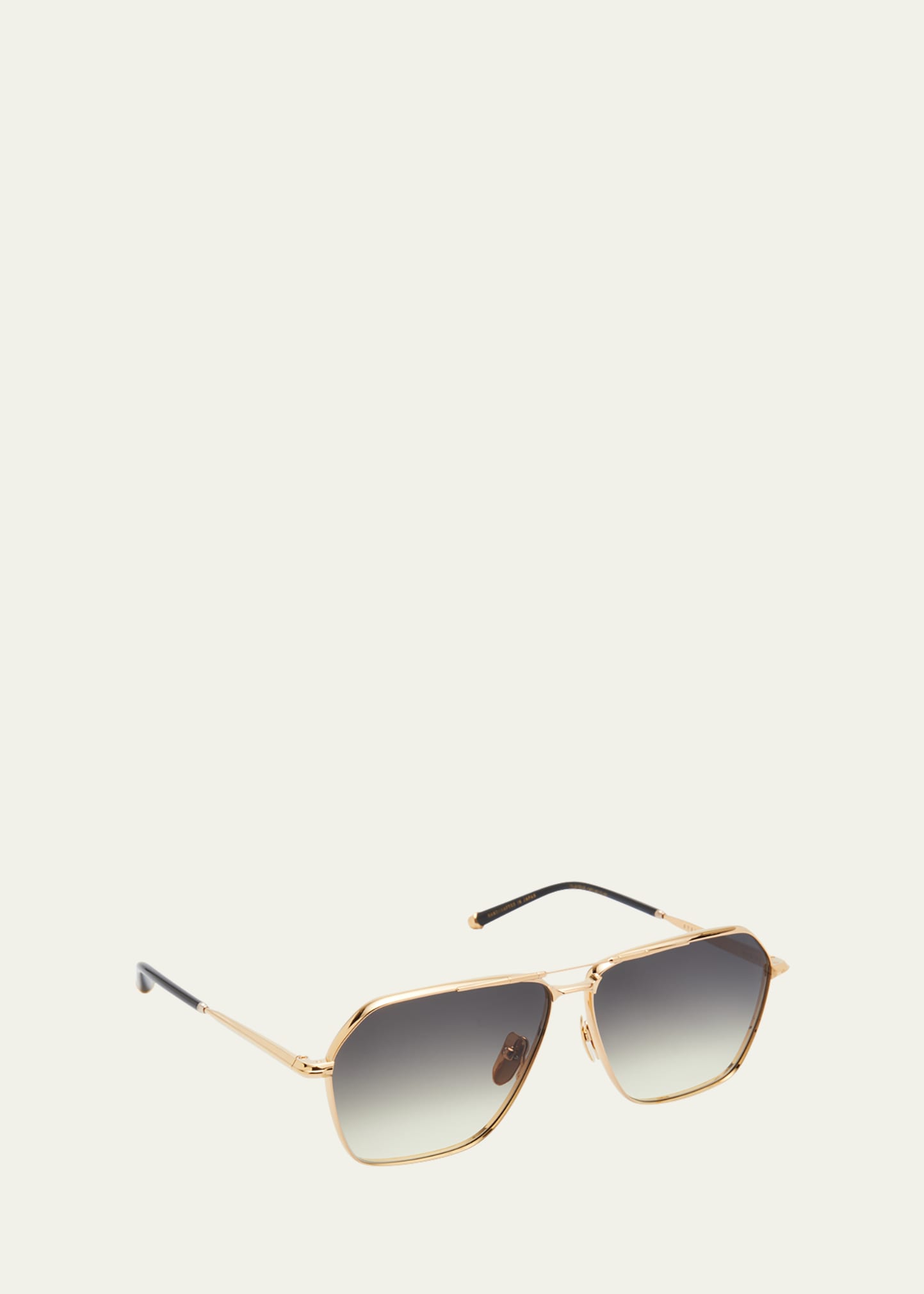 Jacques Marie Mage Stellar Aviator Sunglasses In Gold | ModeSens