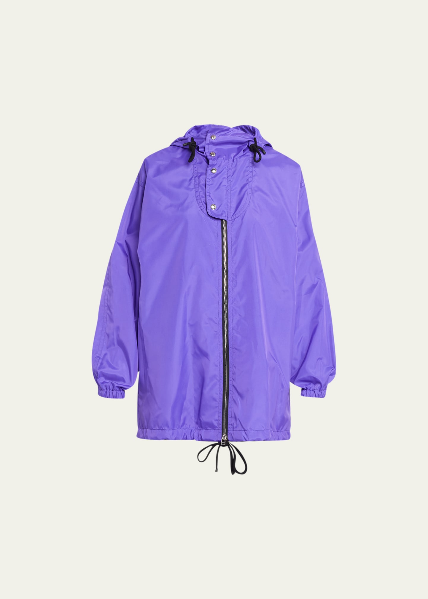 Shop Moncler Genius X Alicia Keys Soho Jacket With Logo Detail In Purple