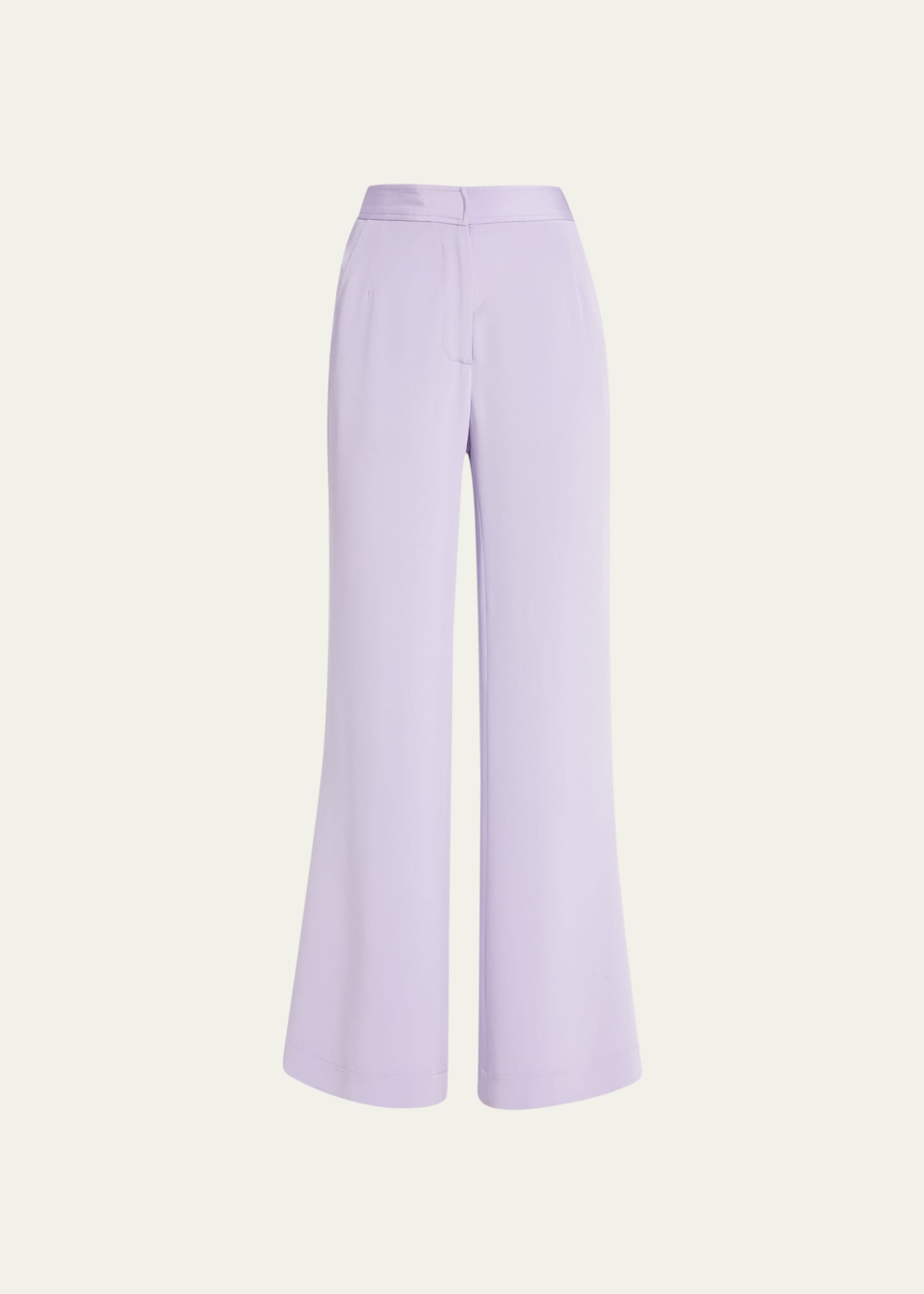 Powdered Violet Wide-Leg Pants