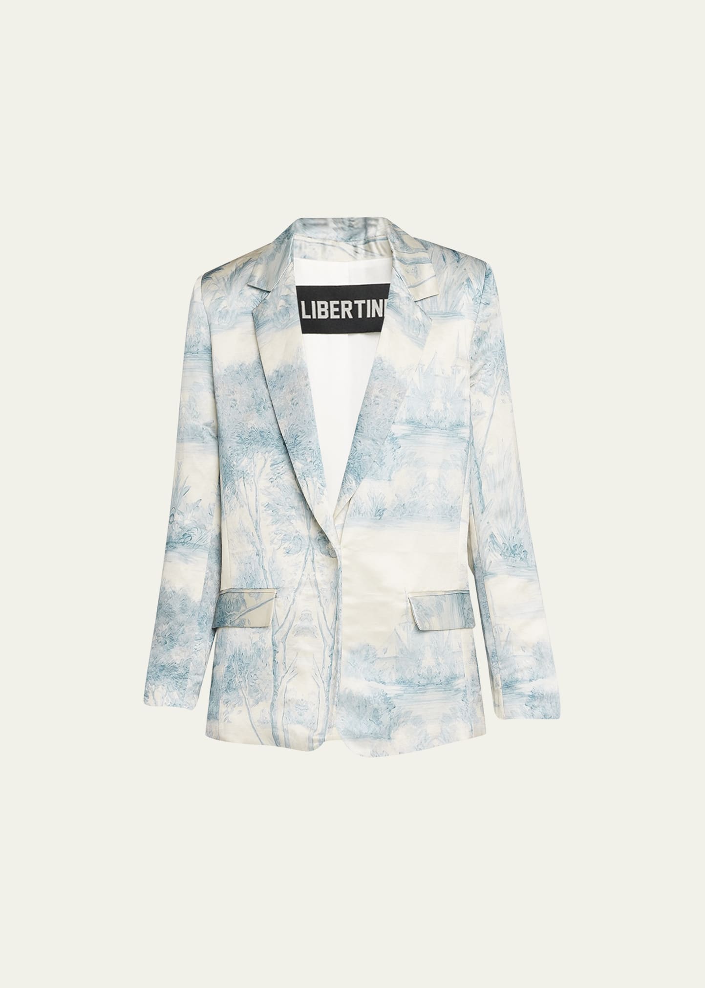 Libertine Blue Pastoral Long Jacket