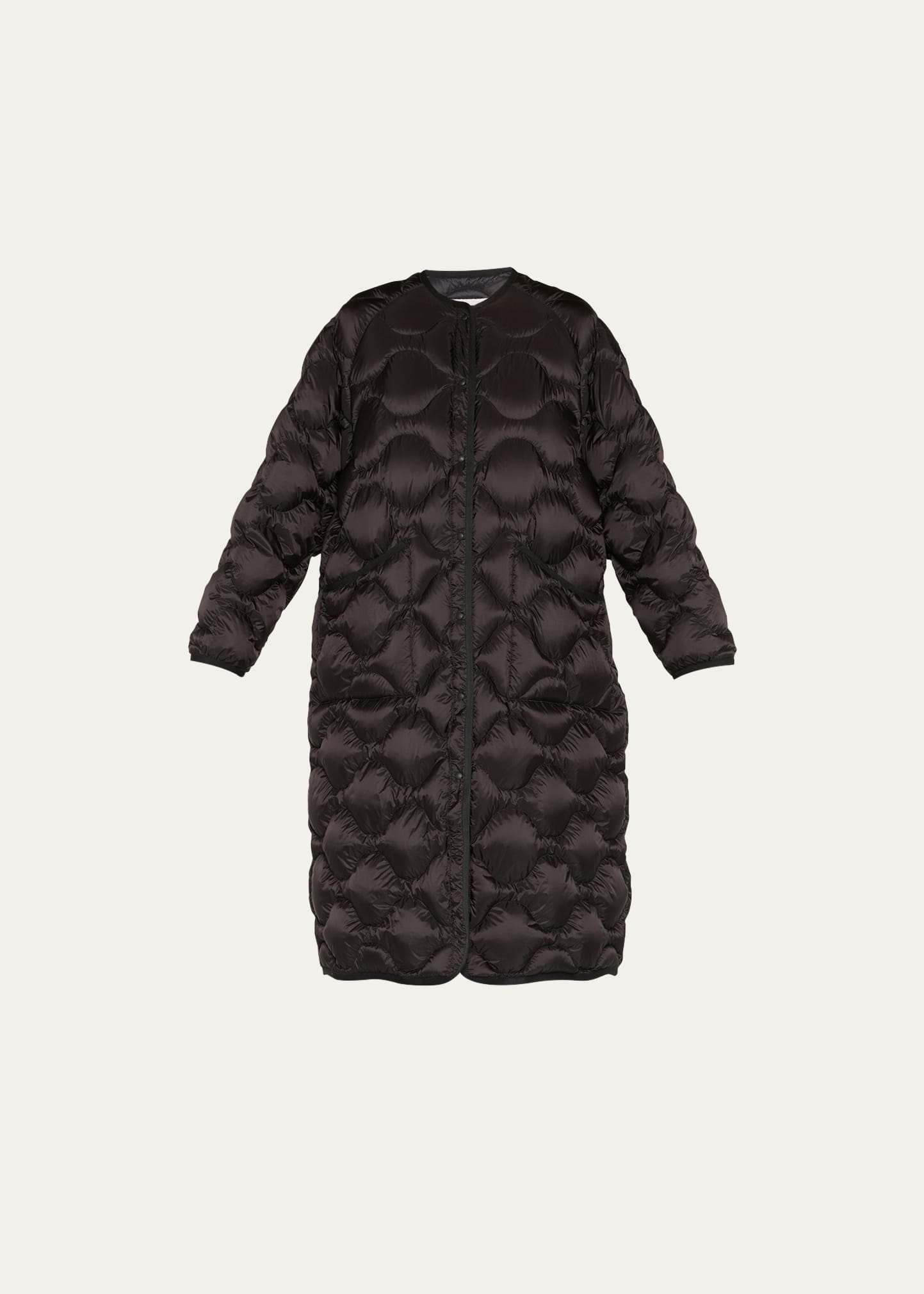 Moncler Genius 4 Moncler Hyke Black Nadelhornis Down Coat | ModeSens