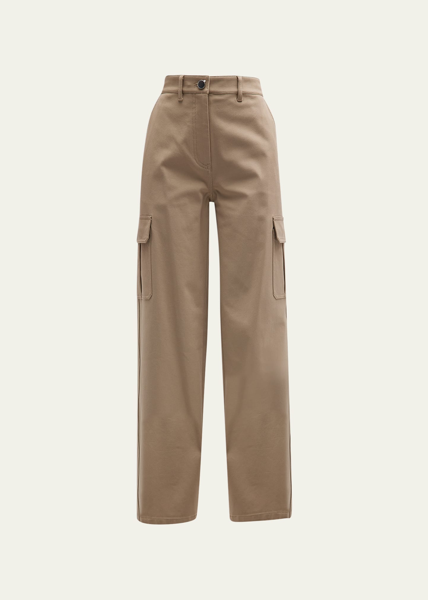 Theory Neoteric Stretch Cotton-blend Twill Cargo Pants In Brk