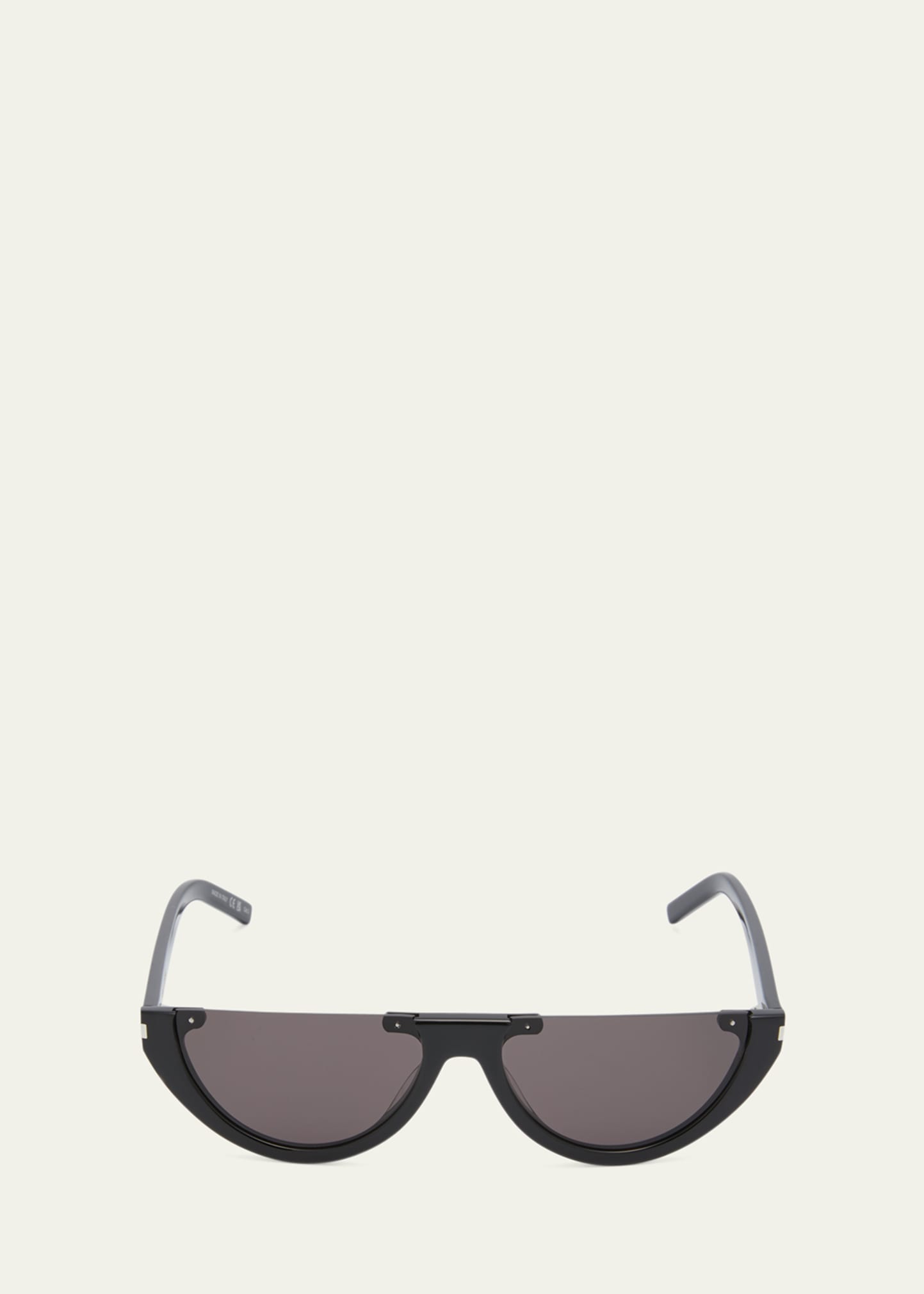 Saint Laurent Sl 563 Black Sunglasses In 001 Black