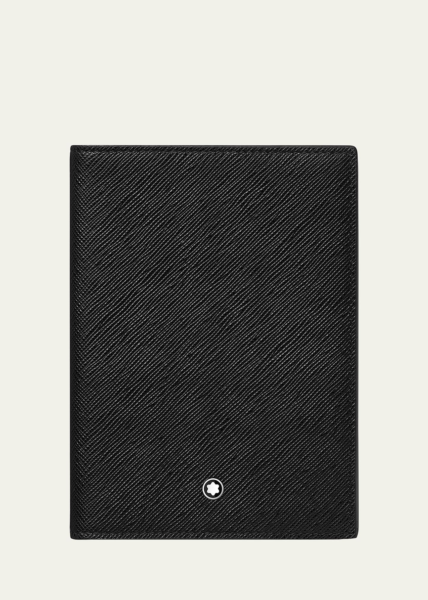 Montblanc Men's Sartorial Passport Holder In Black
