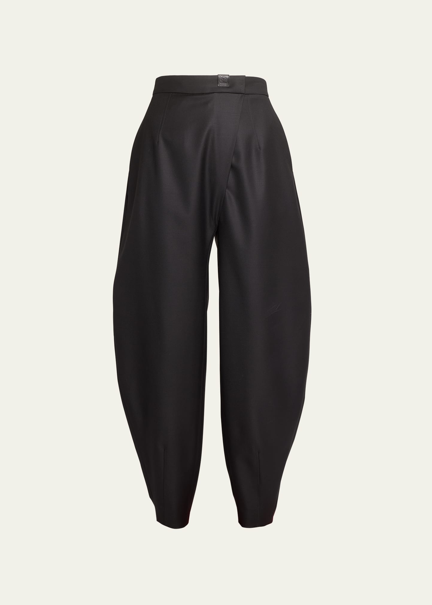 Loewe Asymmetric Button Barrel-Leg Pant | Smart Closet