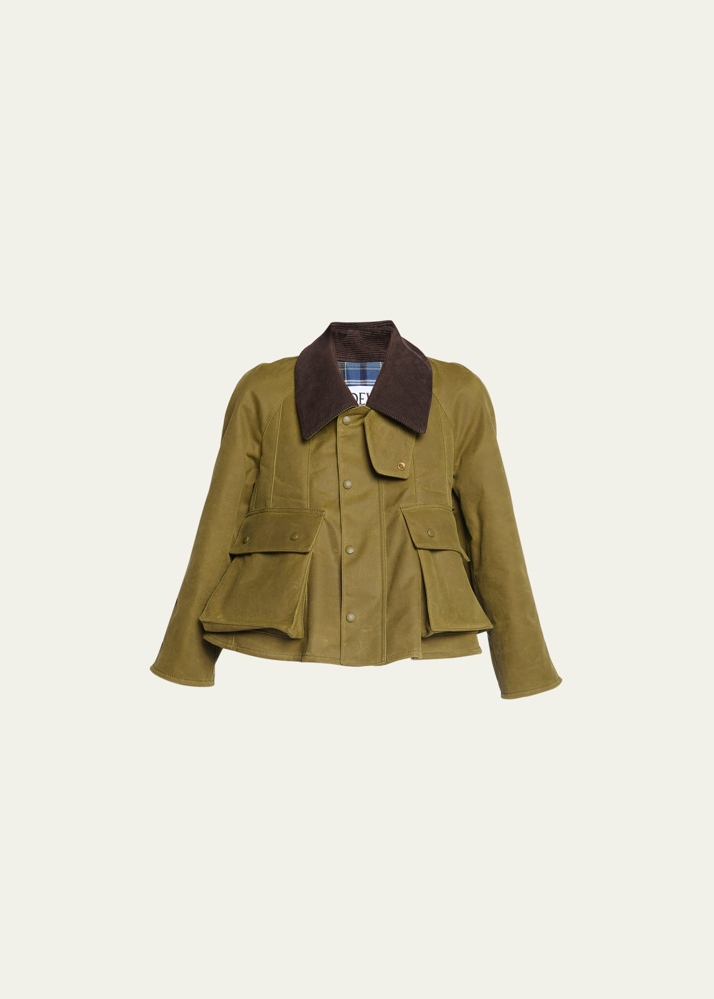 ジャケット Loewe Khaki jacket with slit on the back Loewe Jackets for Women | Online Sale up to 33% off | Lyst