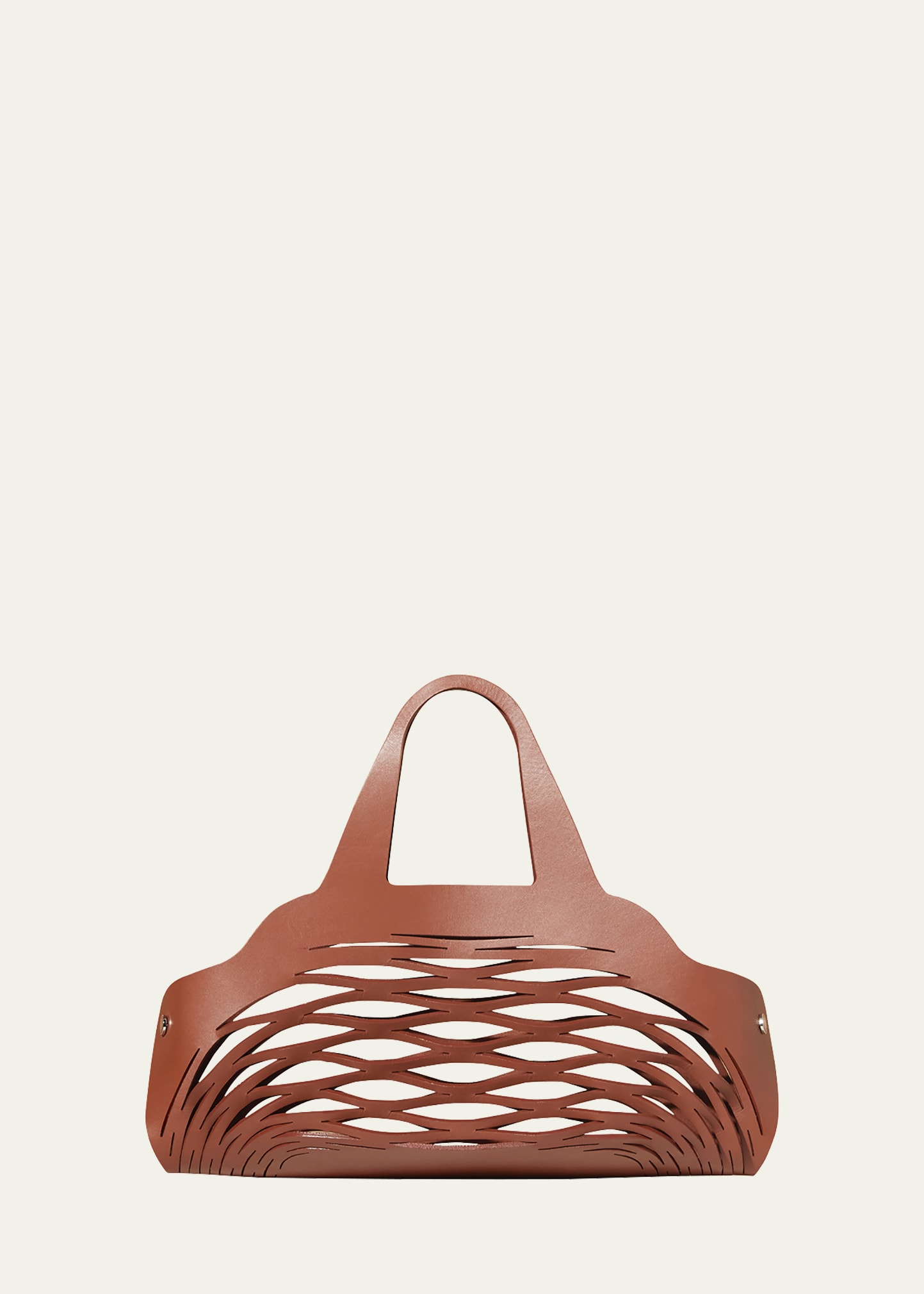 Loro Piana Sesia Summer Shopper Leather Bag