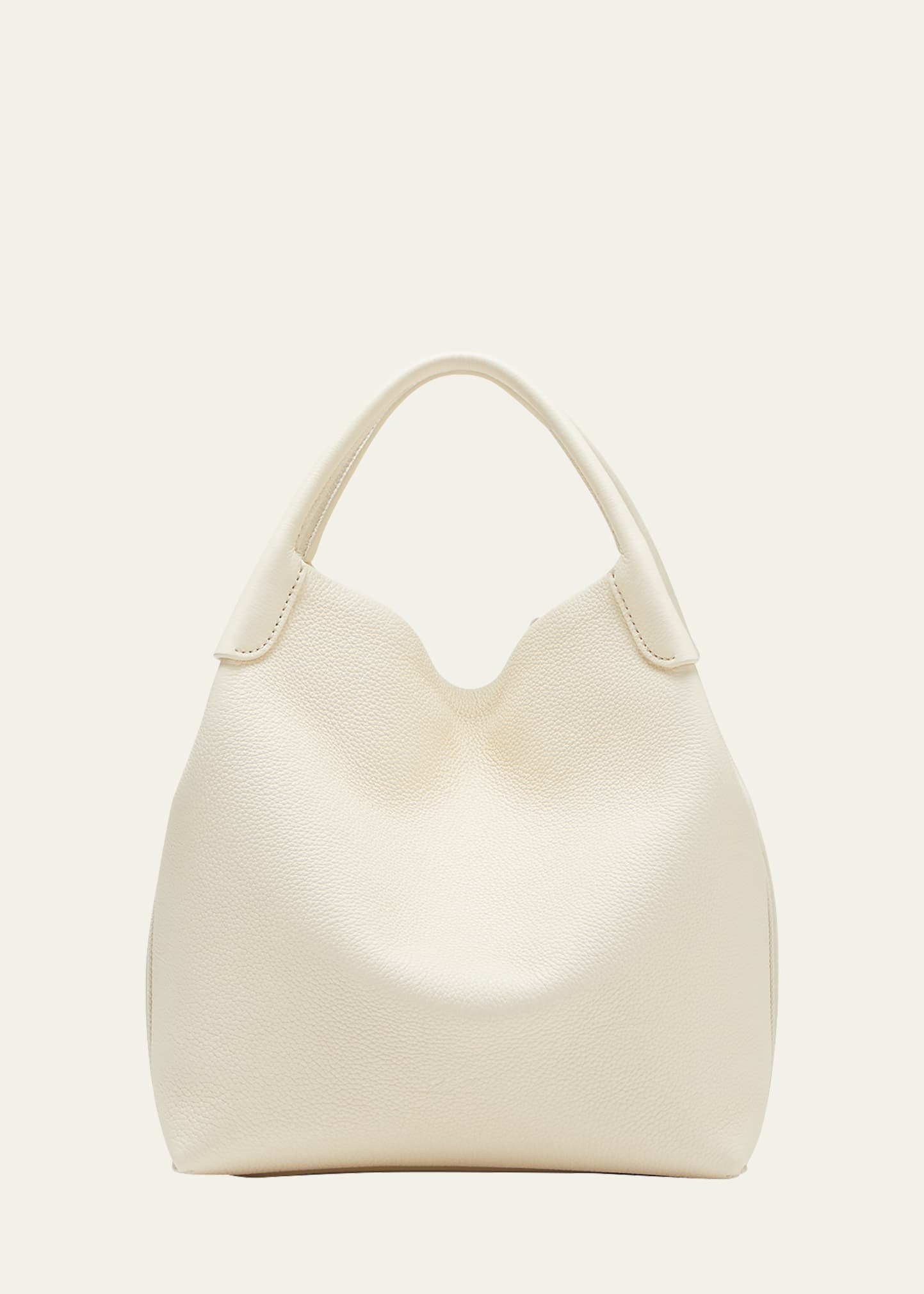 Shop Loro Piana Bale Leather Tote Bag