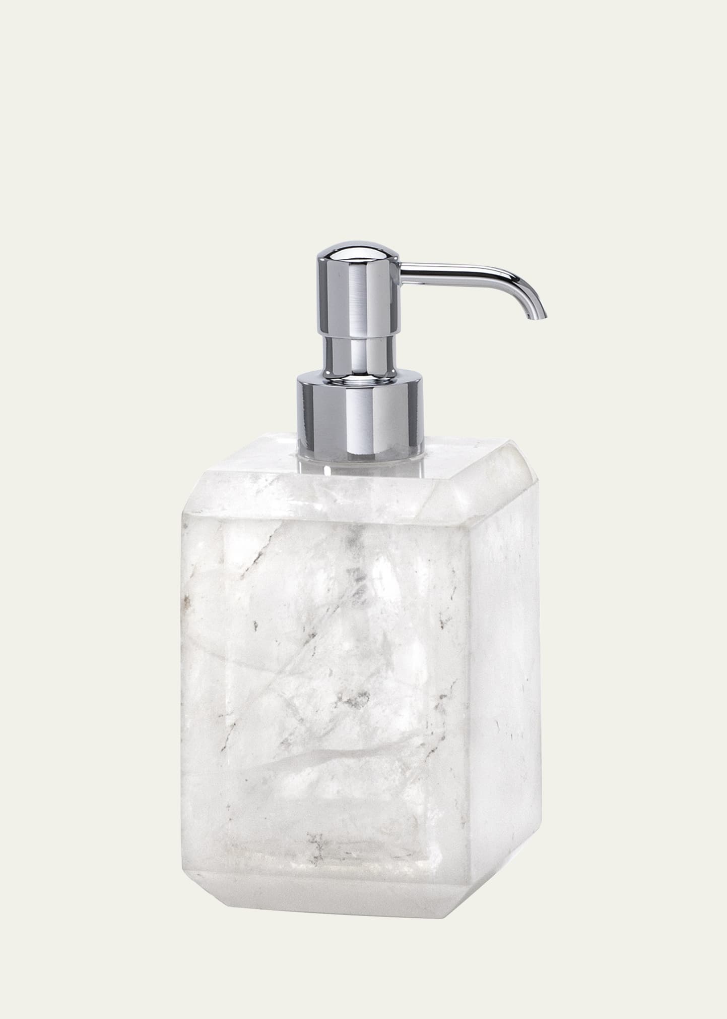 Rockwell Clear Pump Soap Dispenser