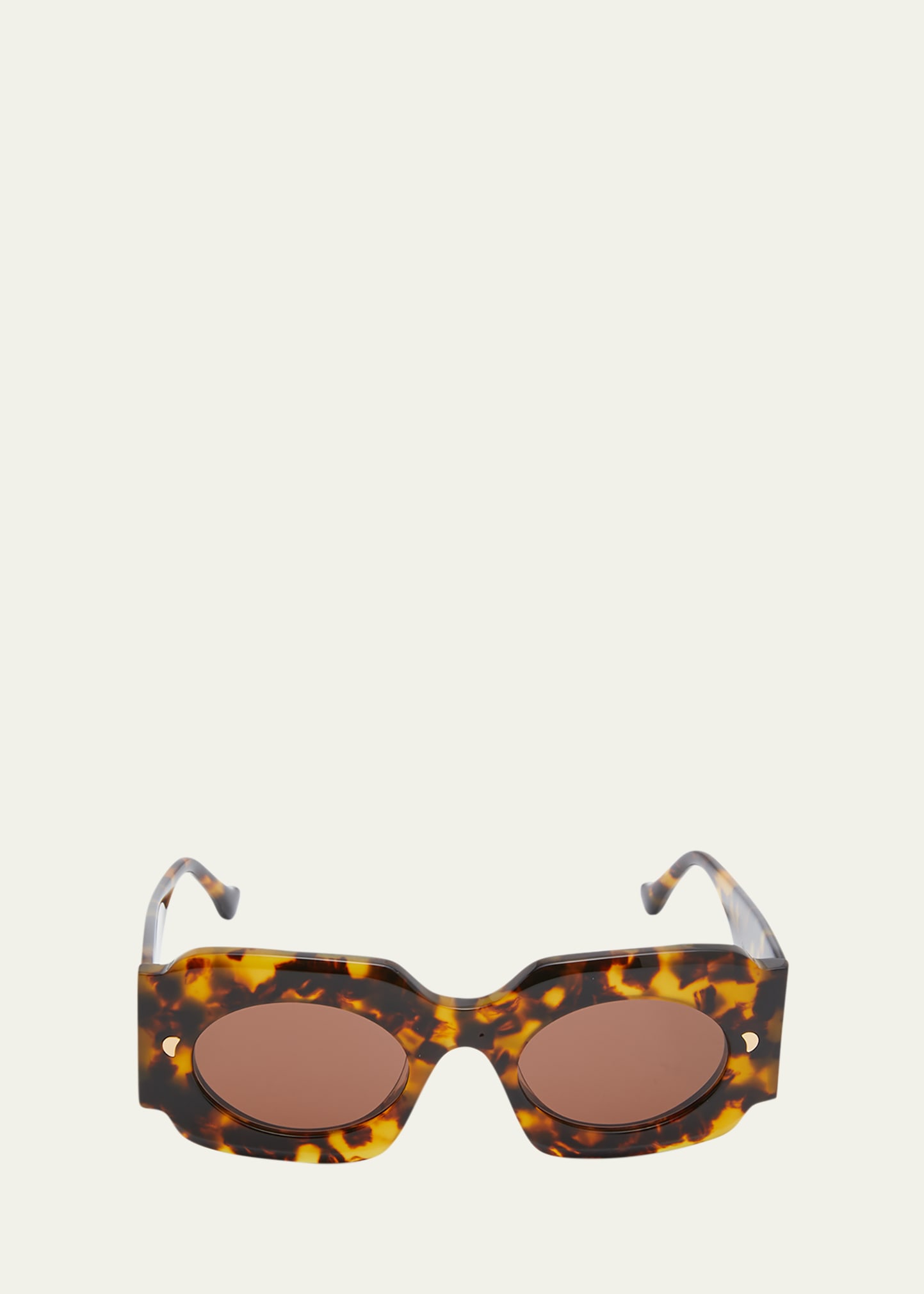 Cathi Square Acetate Sunglasses