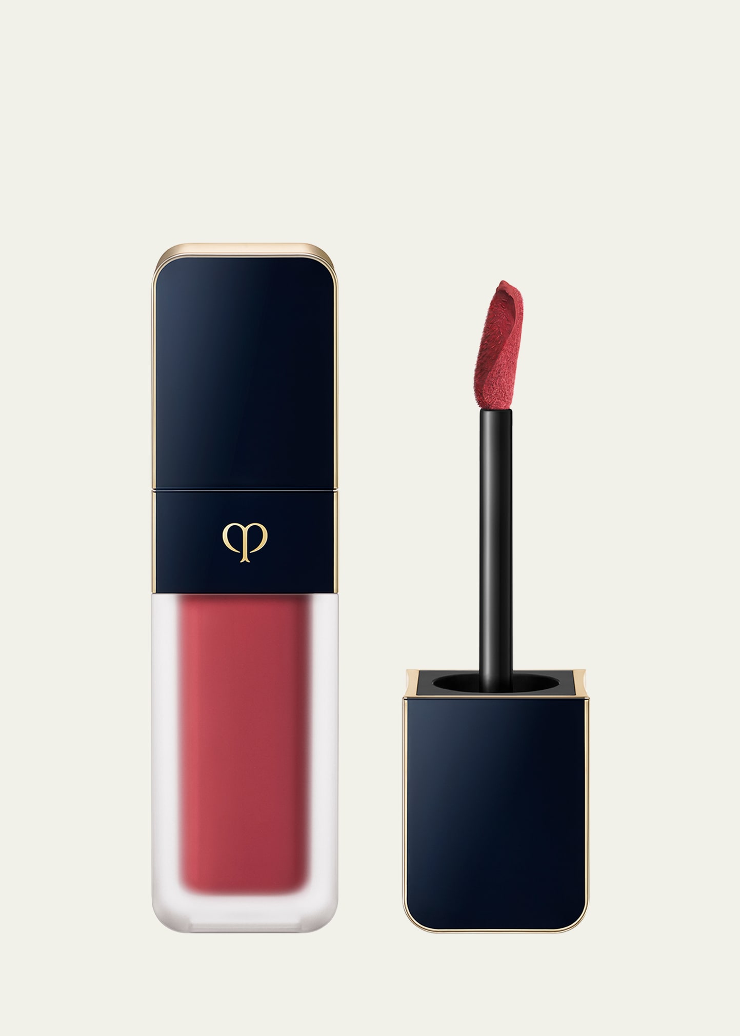 Clé De Peau Beauté Cream Rouge Matte Liquid Lipstick In 114 Flame Lily