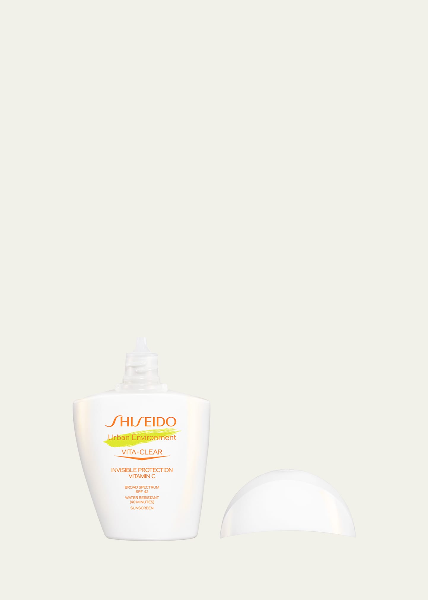 Shiseido Urban Environment Vita-clear Sunscreen Spf 42, 1 Oz. In White