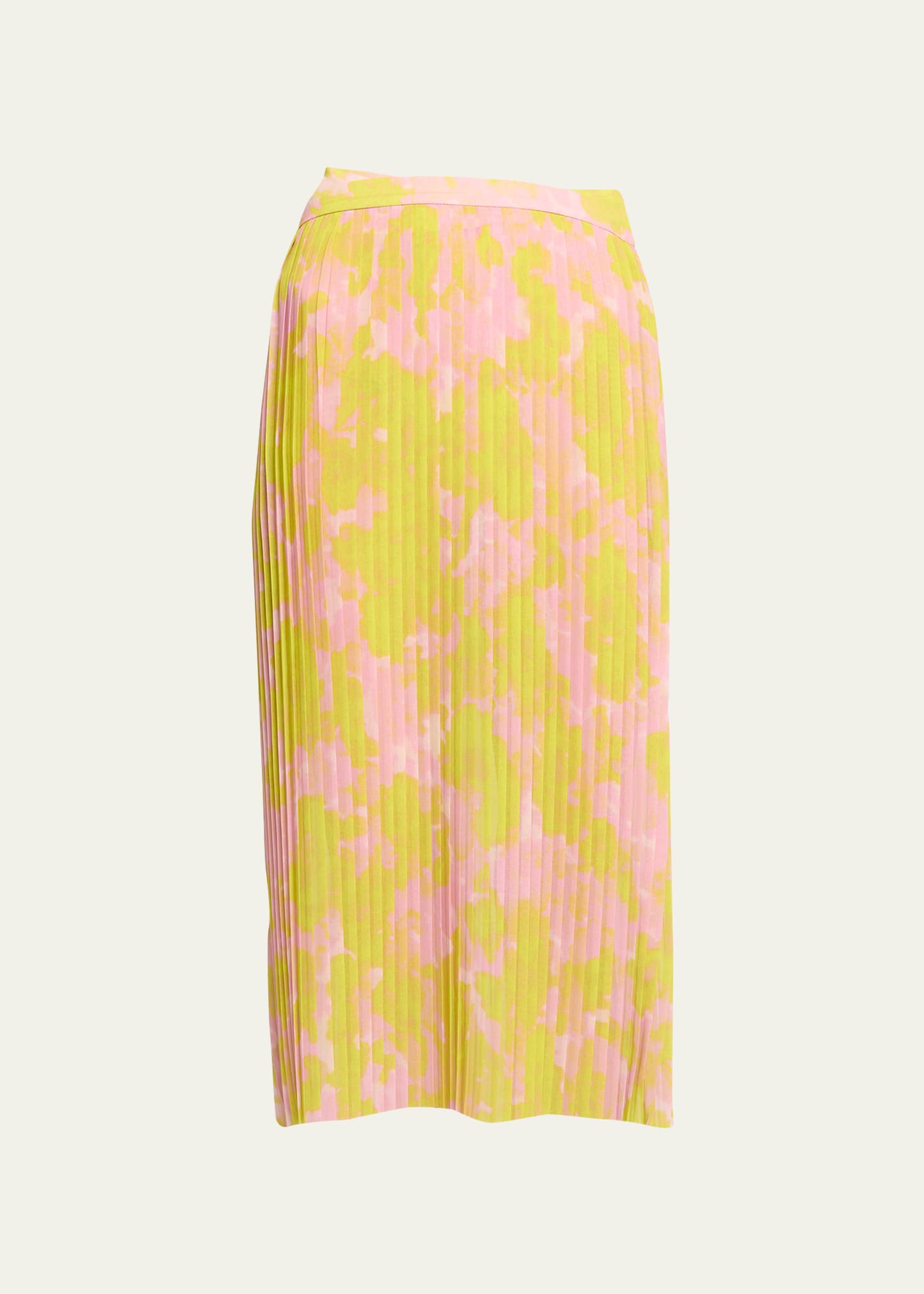 Iro Kerim Pleated Abstract Midi Skirt | ModeSens
