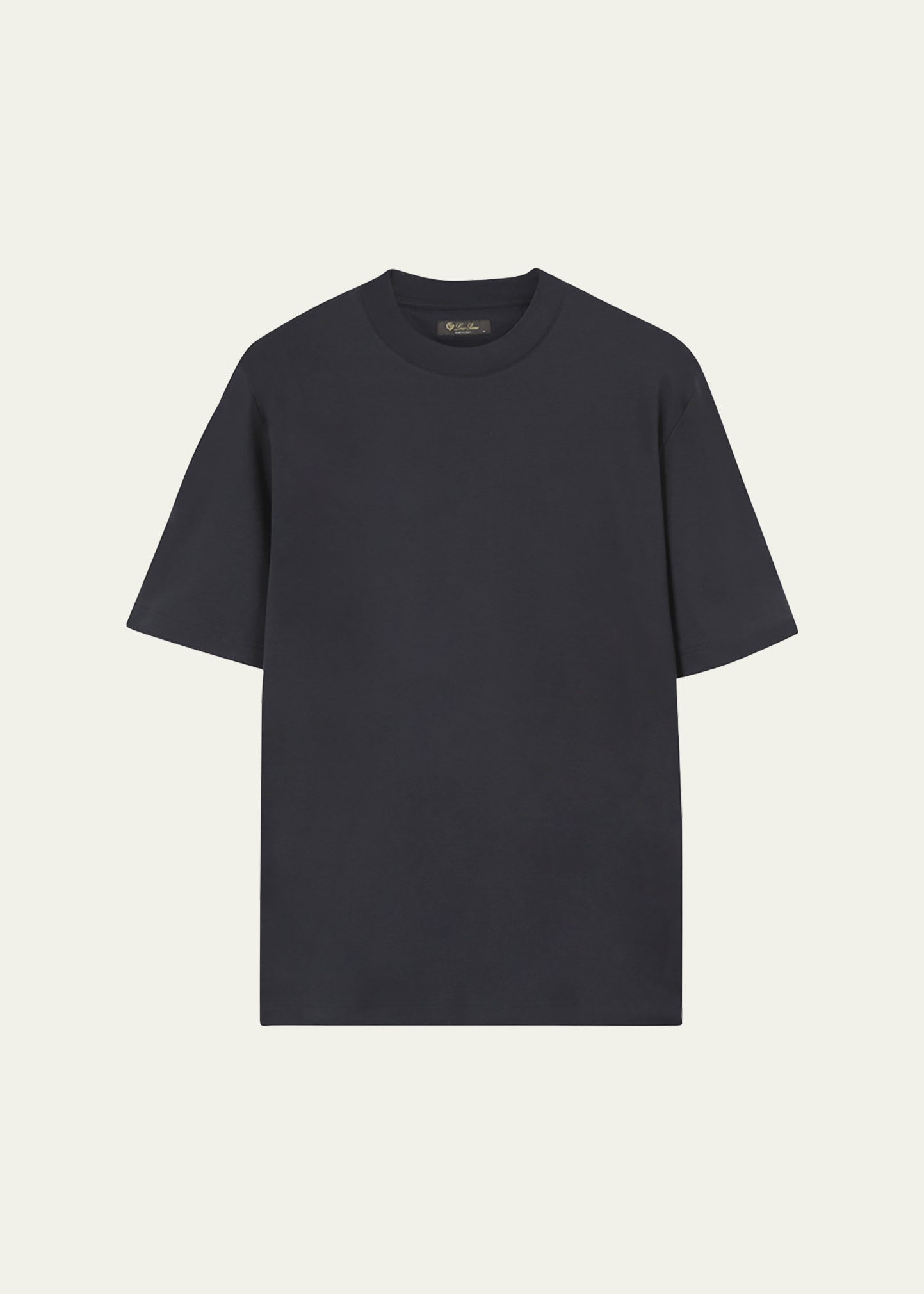 Loro Piana Slim-fit Silk And Cotton-blend Jersey T-shirt In W000 Blue Navy