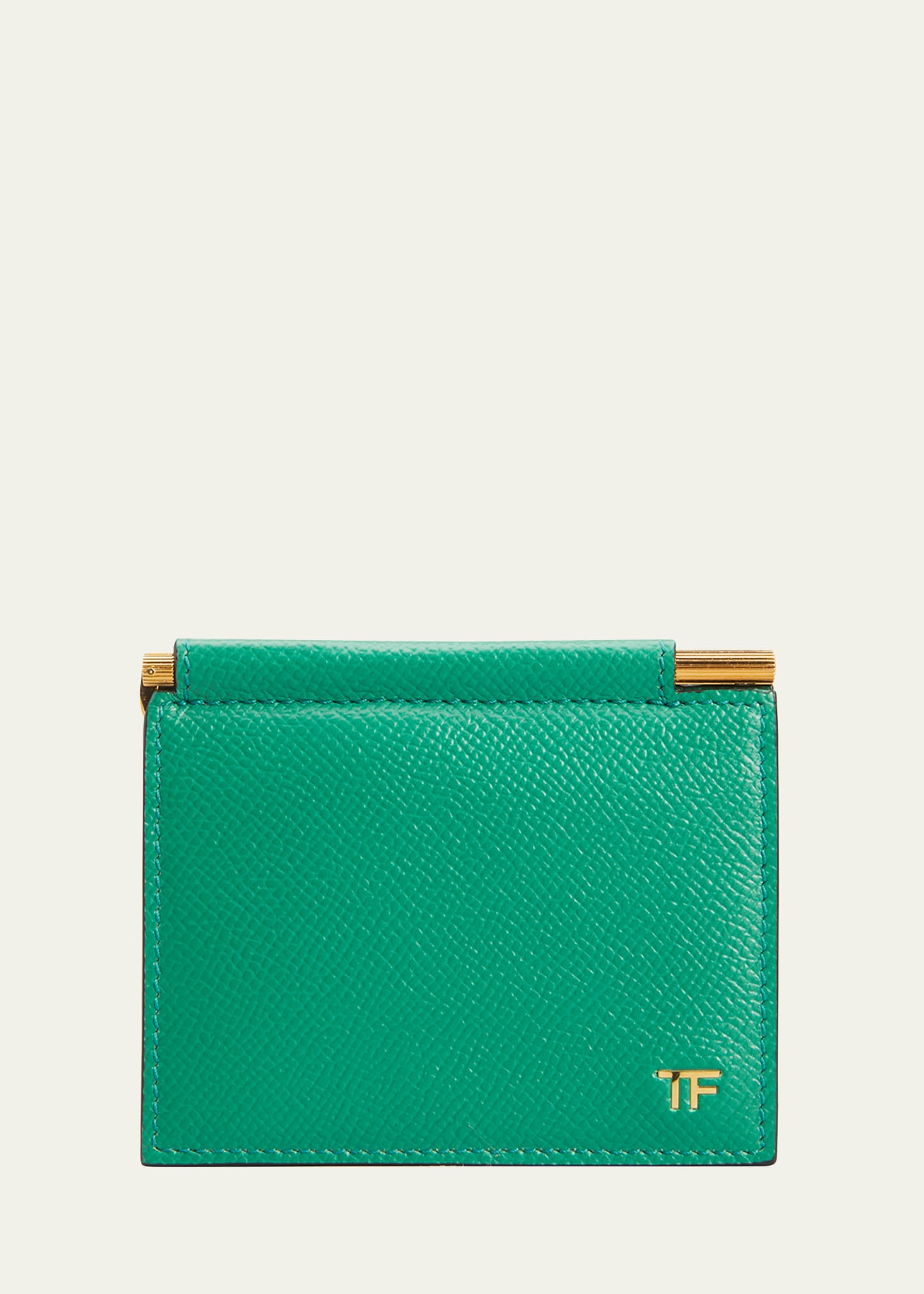 Tom Ford Men's Money Clip Card Holder In Mint | ModeSens