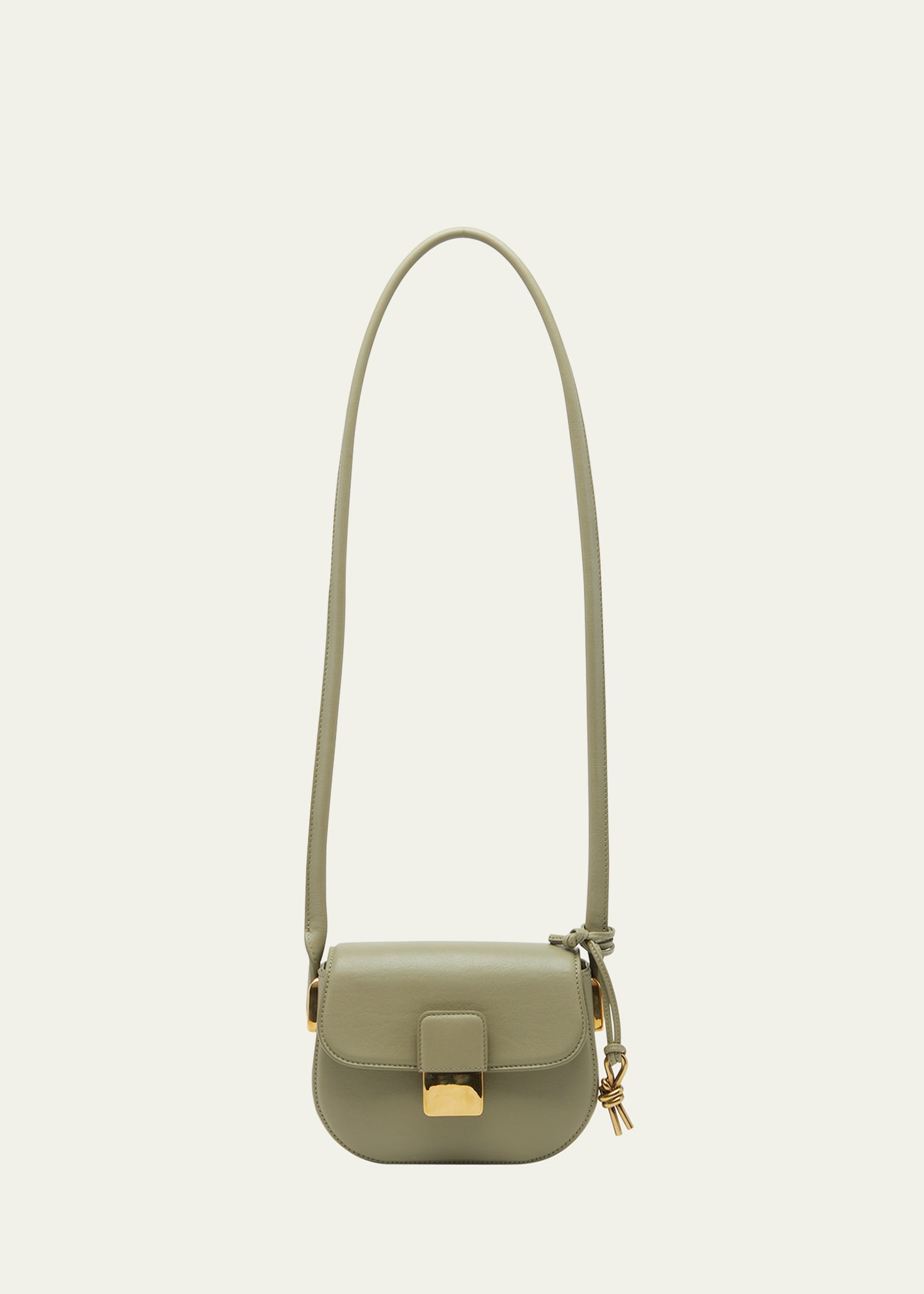 Shop Bottega Veneta Mini Desiree Crossbody Bag In 2929 Travertine-m