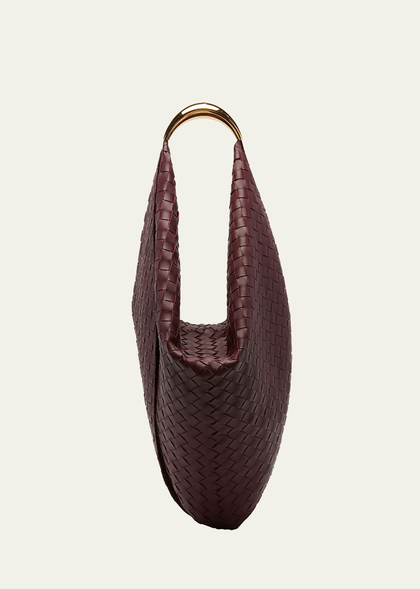 Bottega Veneta The Foulard Intrecciato Leather Shoulder Bag