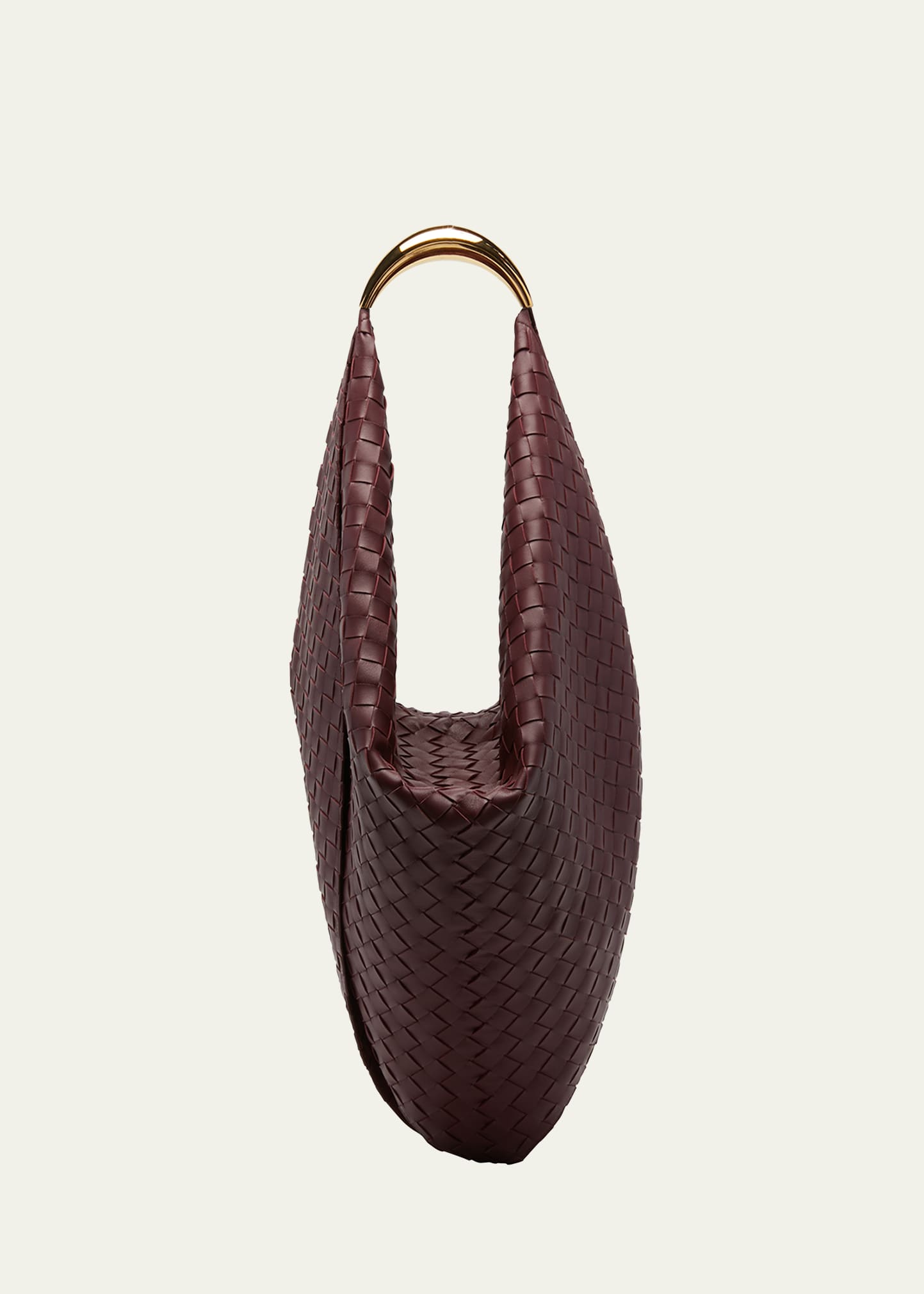 Bottega Veneta Foulard Leather Shoulder Bag