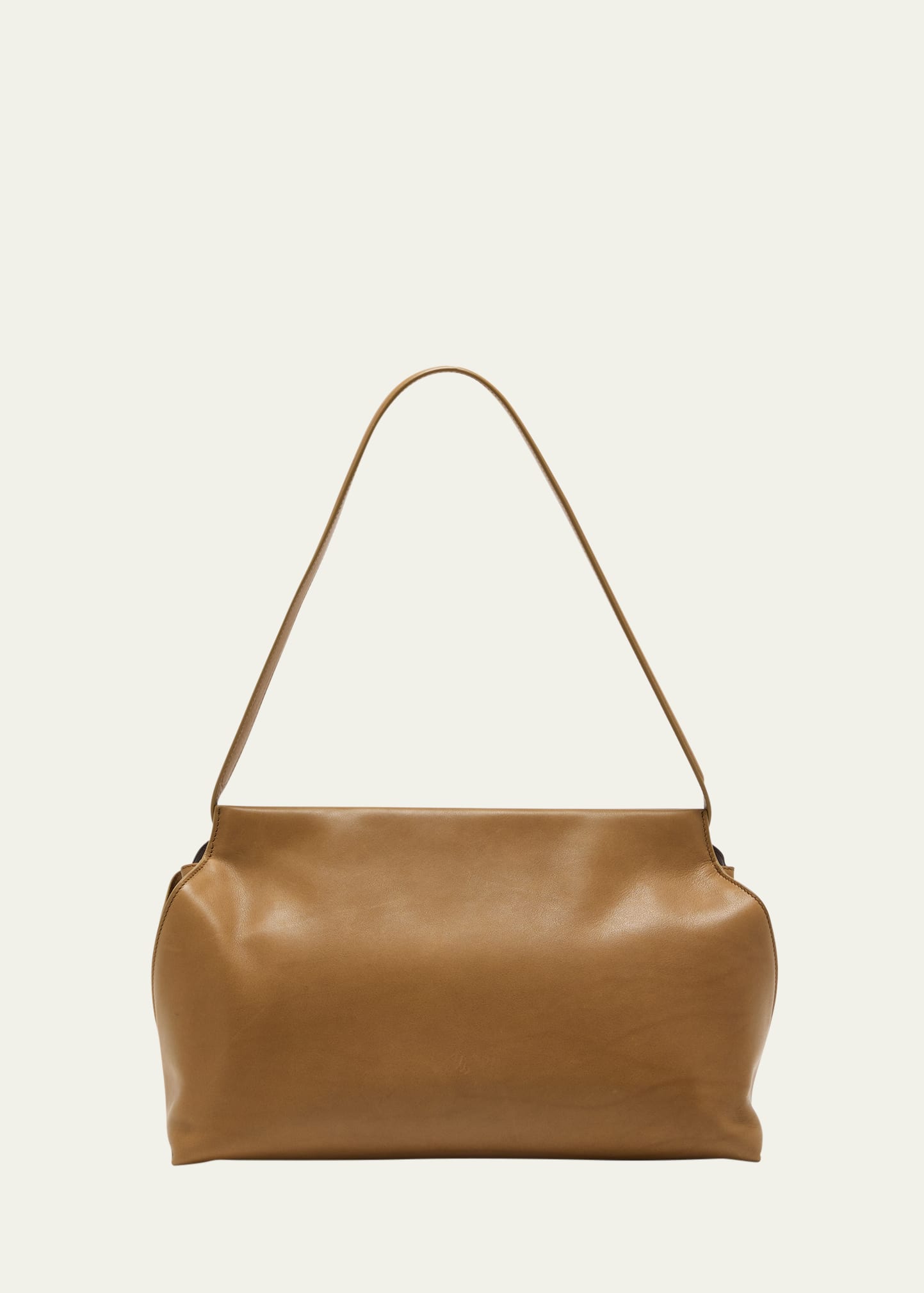 THE ROW SIENNA SHOULDER BAG IN SADDLE LEATHER