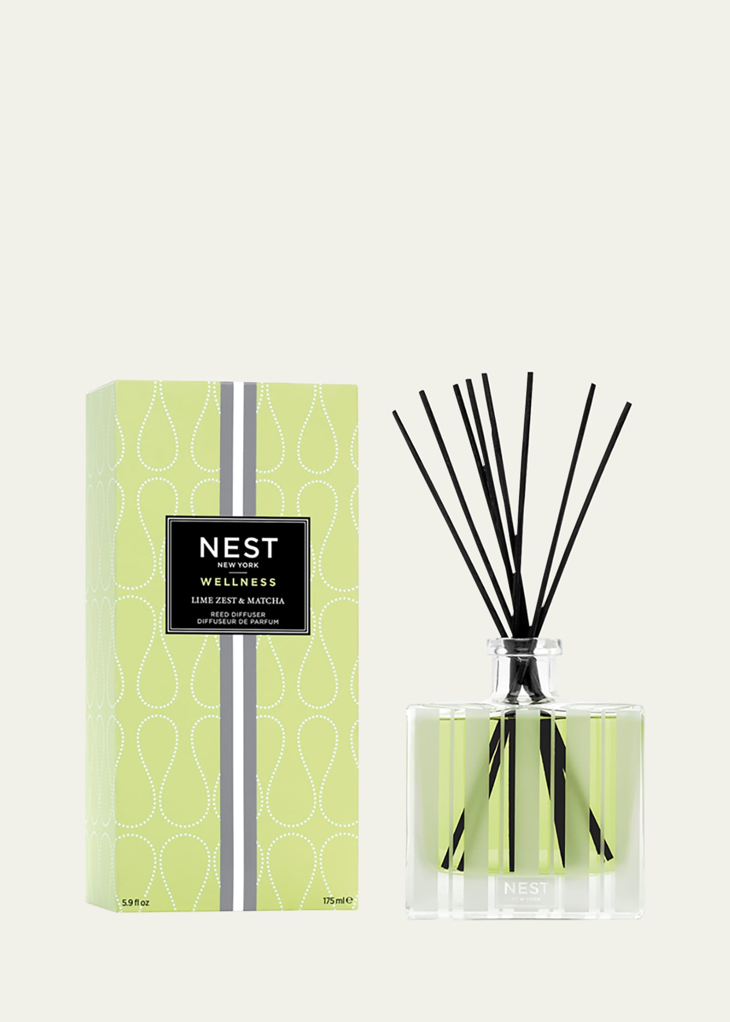 Lime Zest and Matcha Reed Diffuser, 5.9 oz.