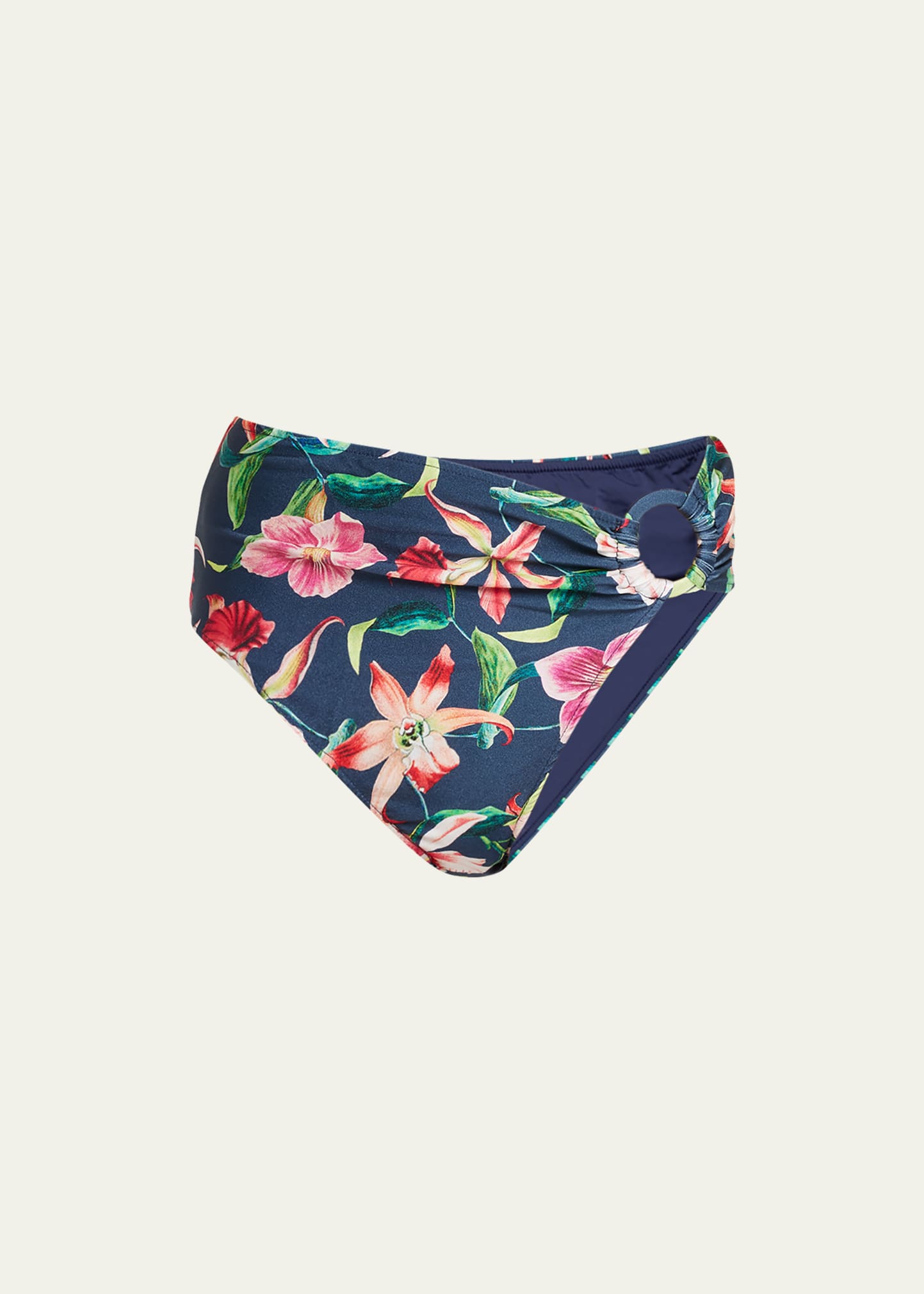 Patbo Laelia Ring Bikini Bottoms In Midnight