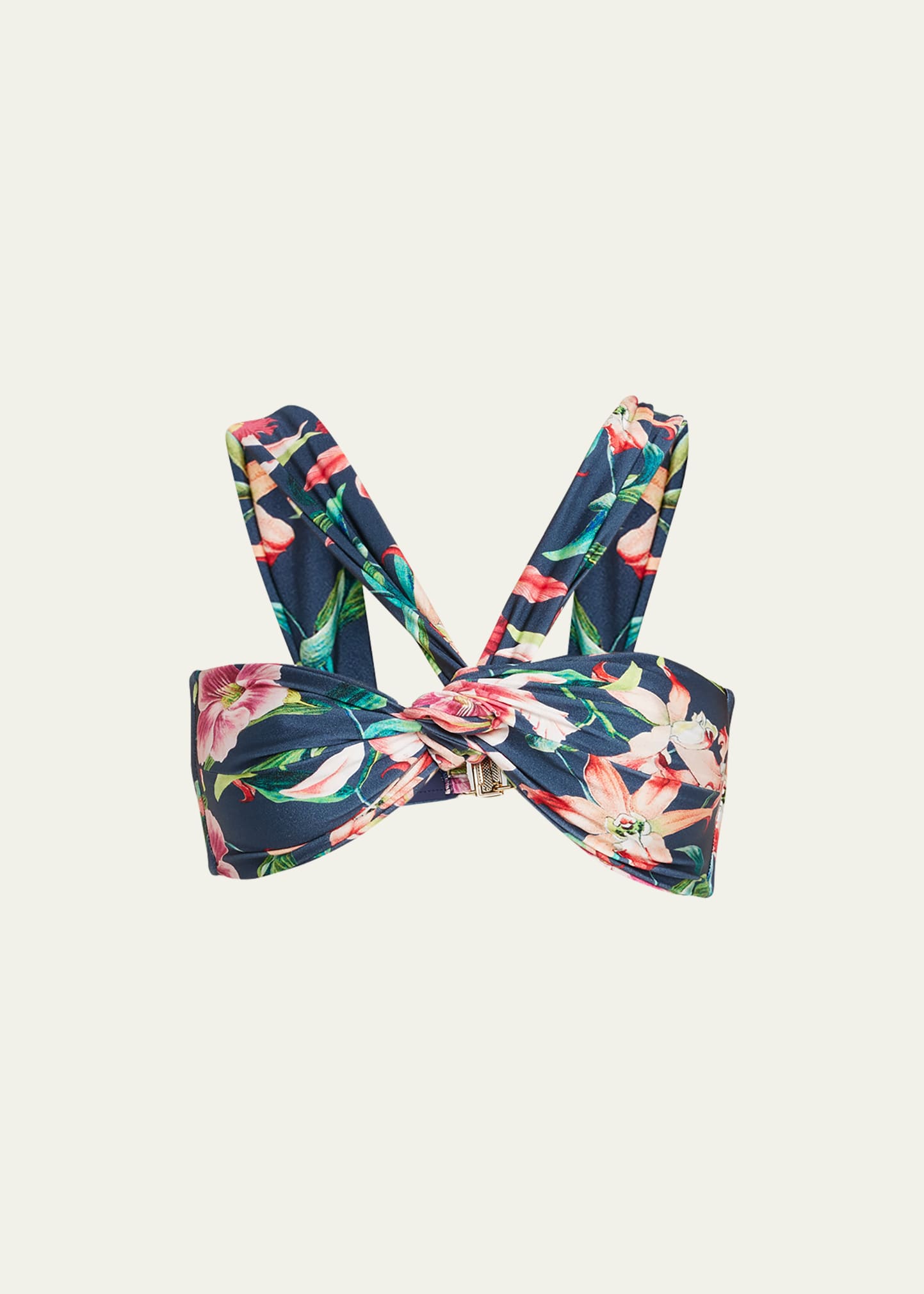 Laelia Floral Bikini Top