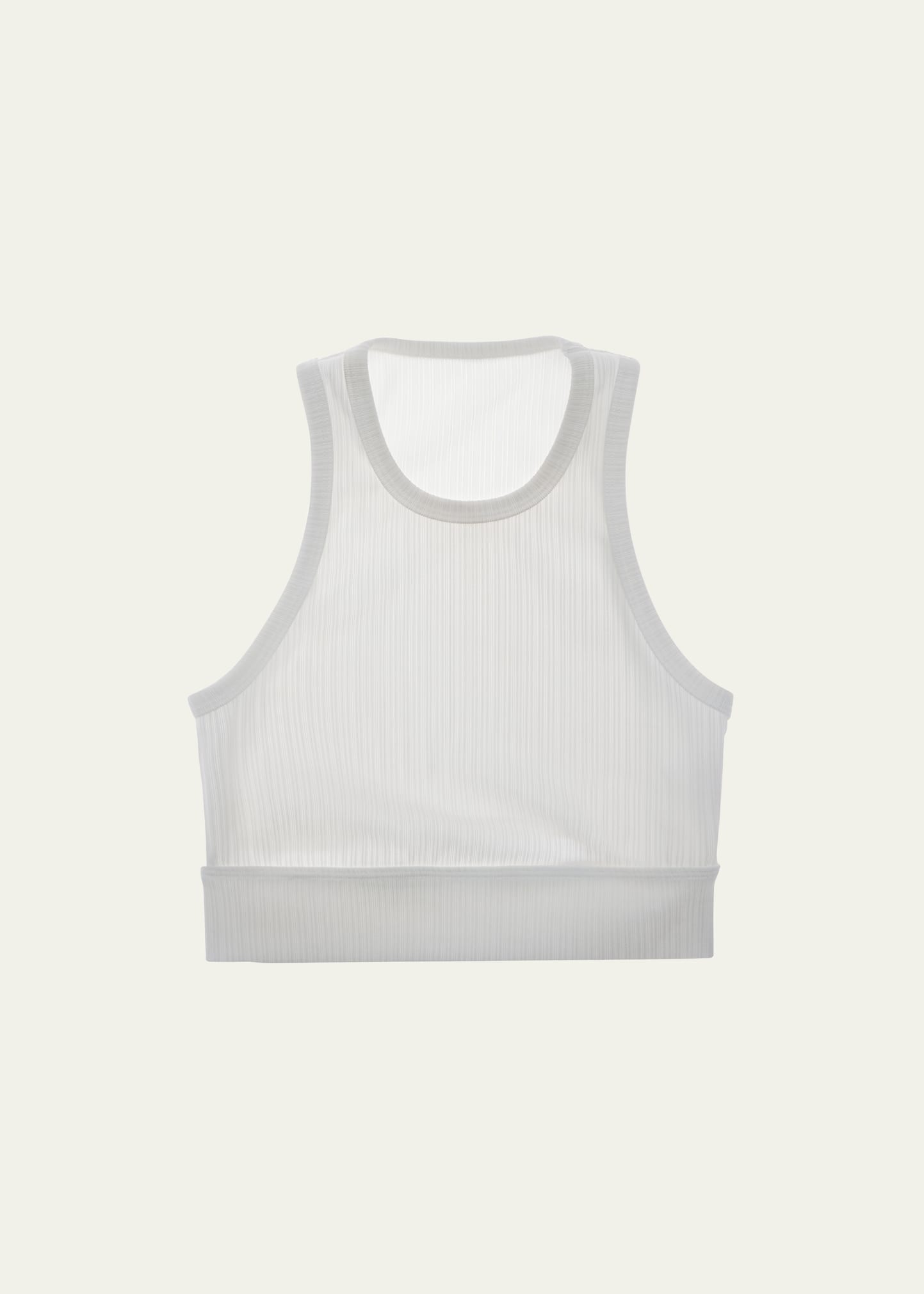 Helmut Lang White Core store Cutout Tank