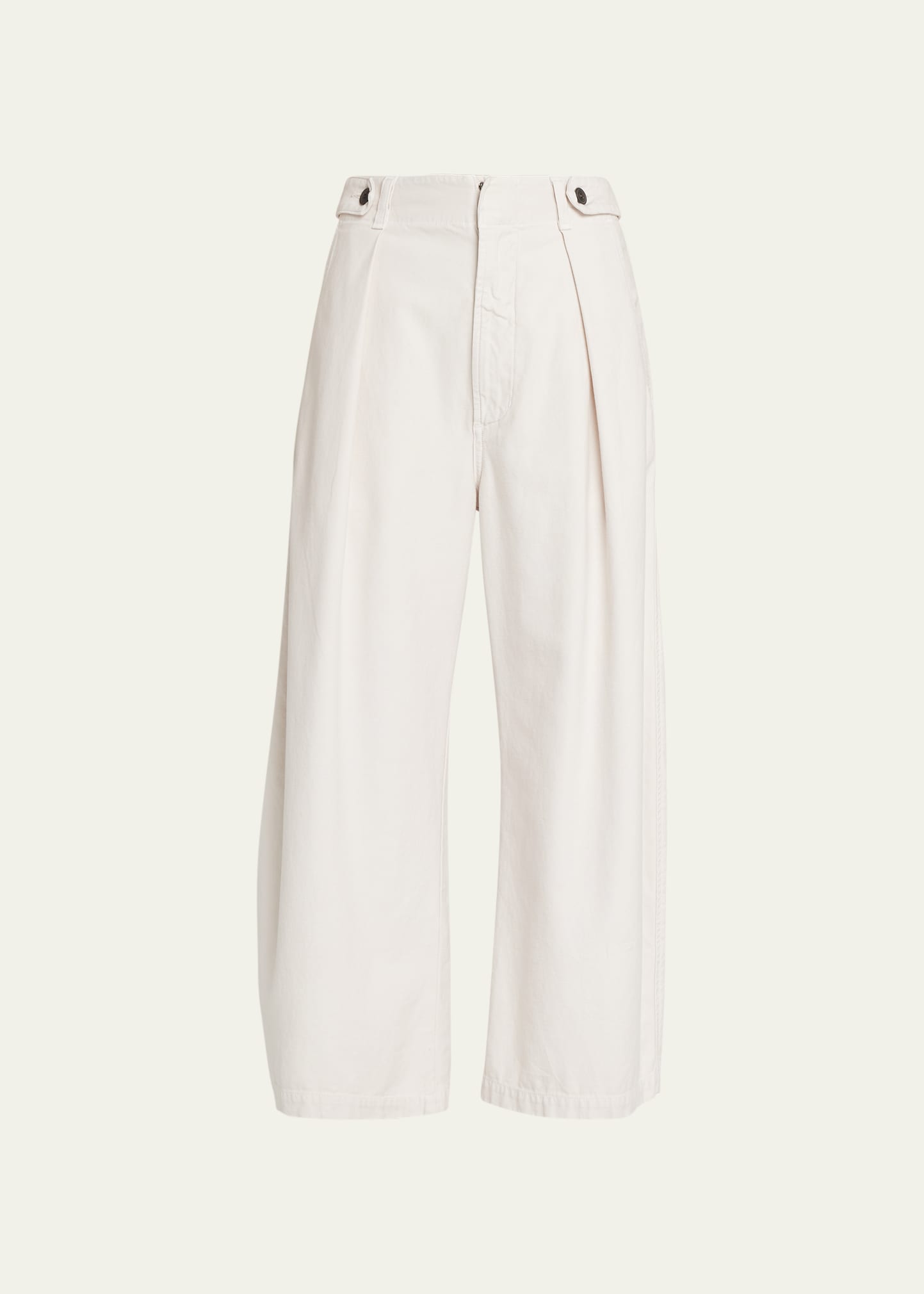 Citizen Of Humanity Payton Wide Utility Trousers In Oysterette Md