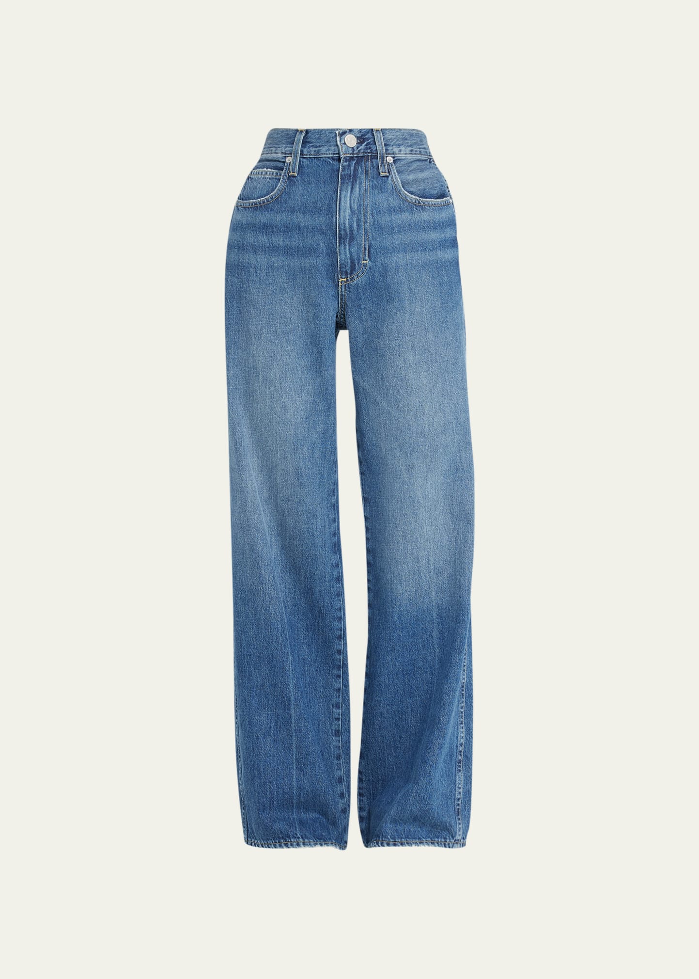 Amo Denim Frida Wide-leg Jeans In Admire