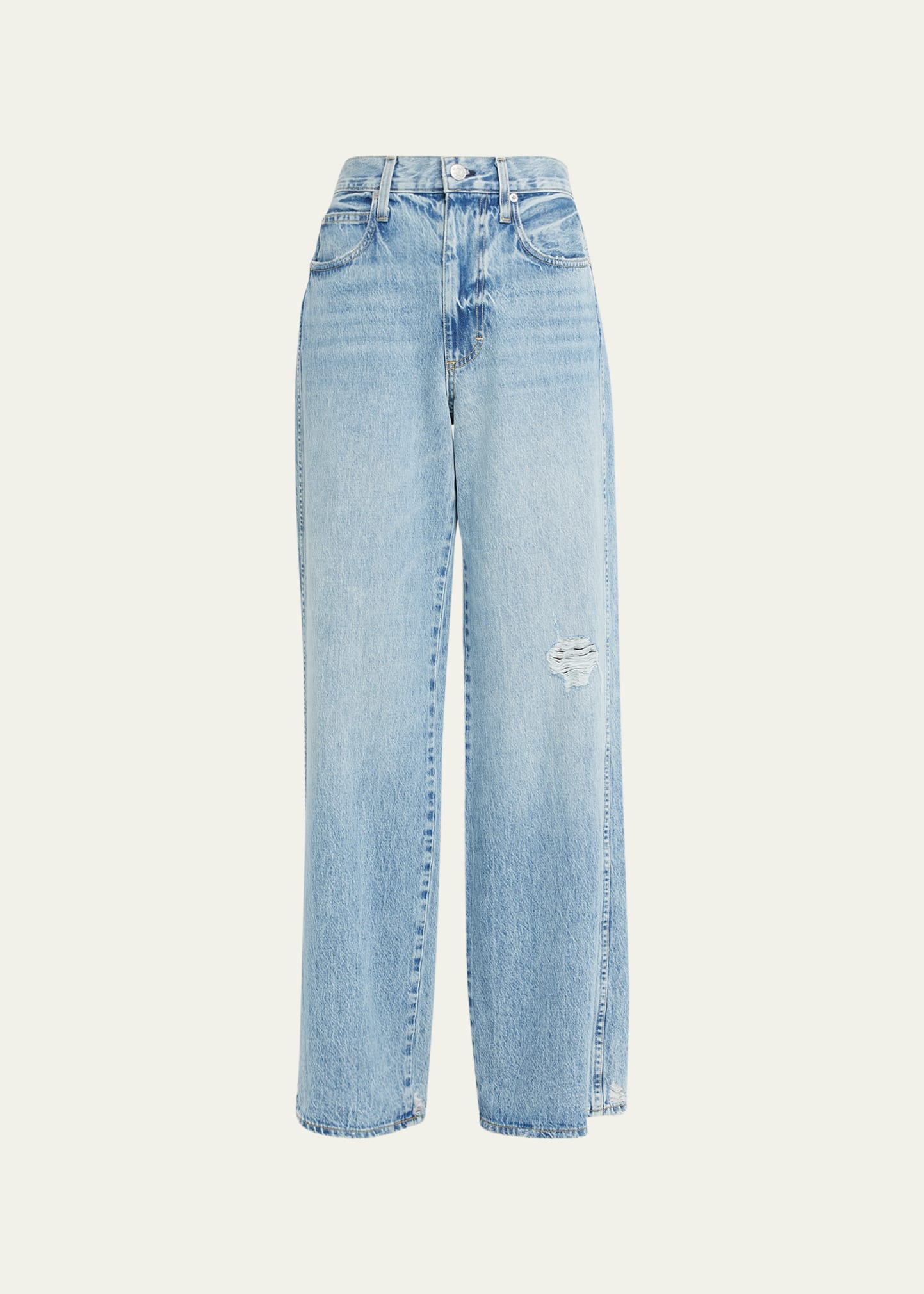 Amo Denim Frida Wide-leg Jeans In Wonder Lust