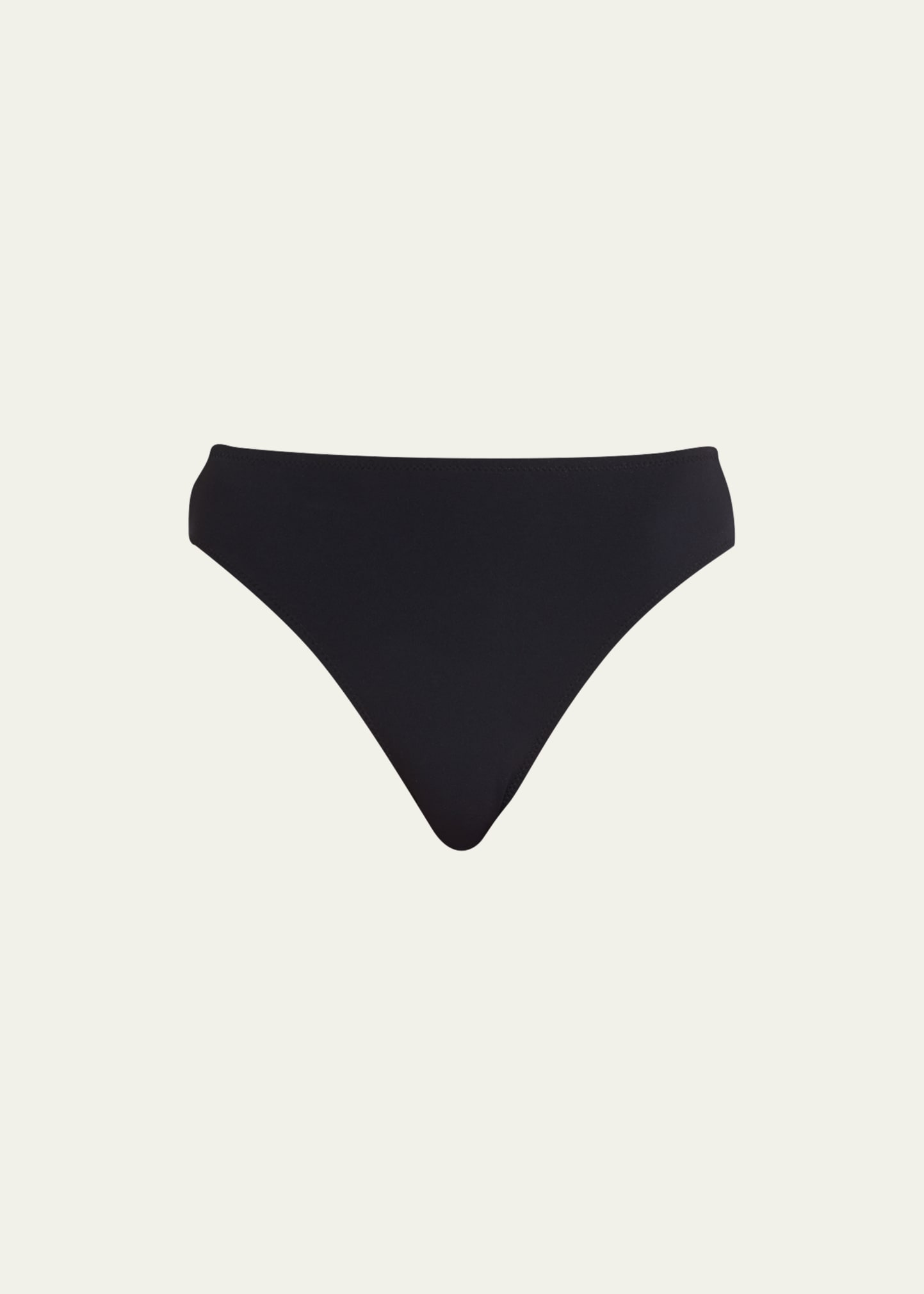 Livy Eclipse High-waist Bikini Bottoms In Black