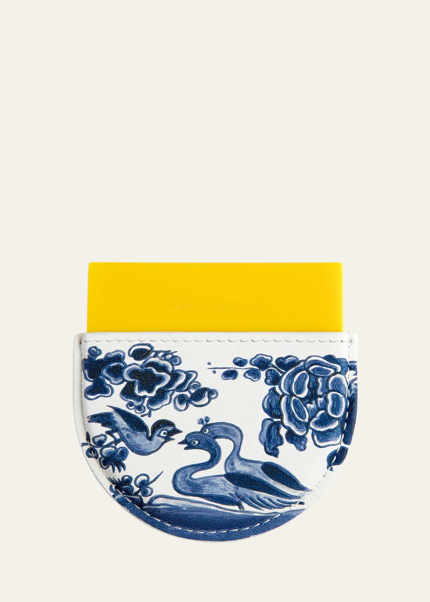 Dries Van Noten Yellow Bird Handheld Mirror