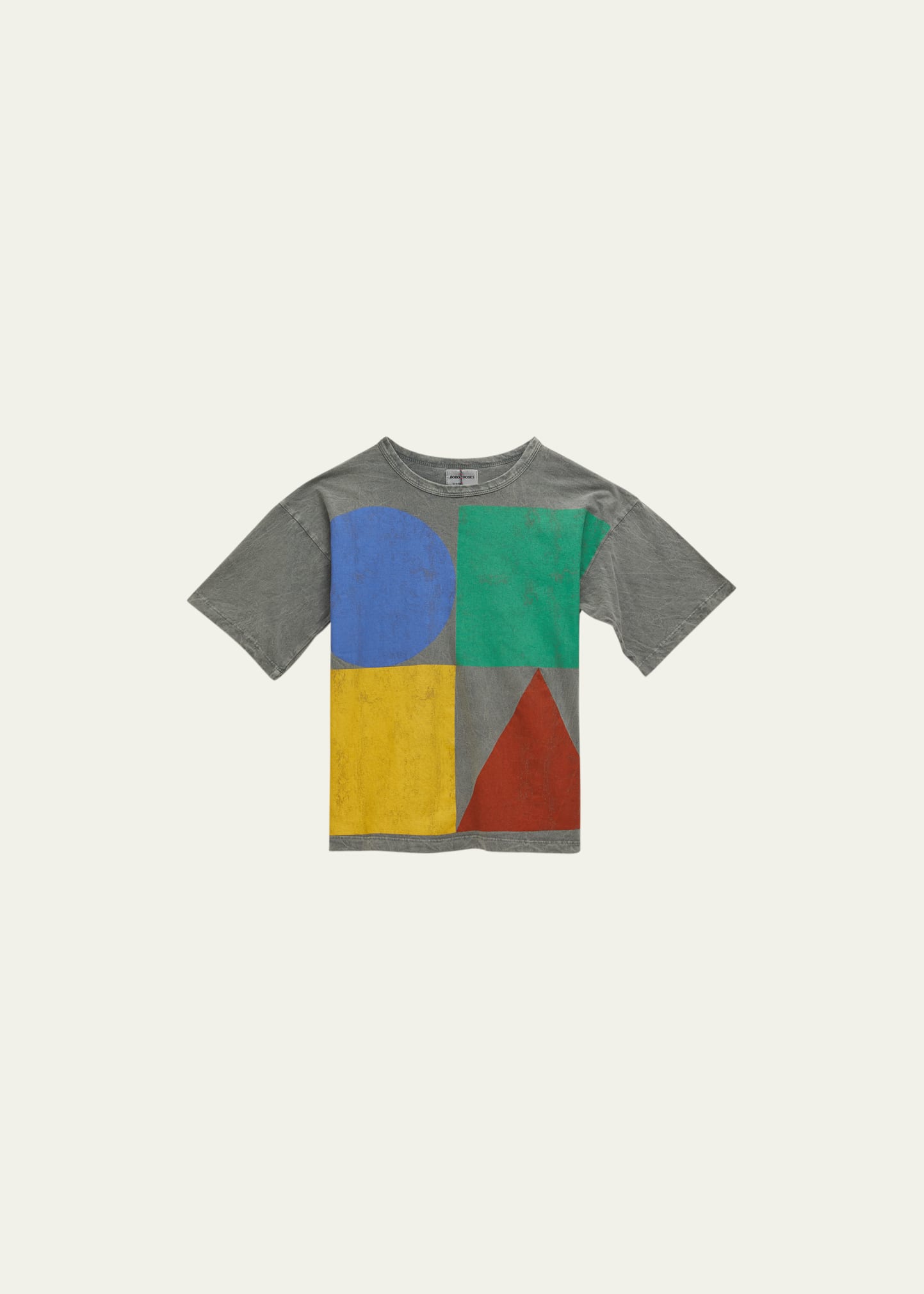 Bobo Choses Boy's Graphic Geometric Shapes T-Shirt, Size 2-13