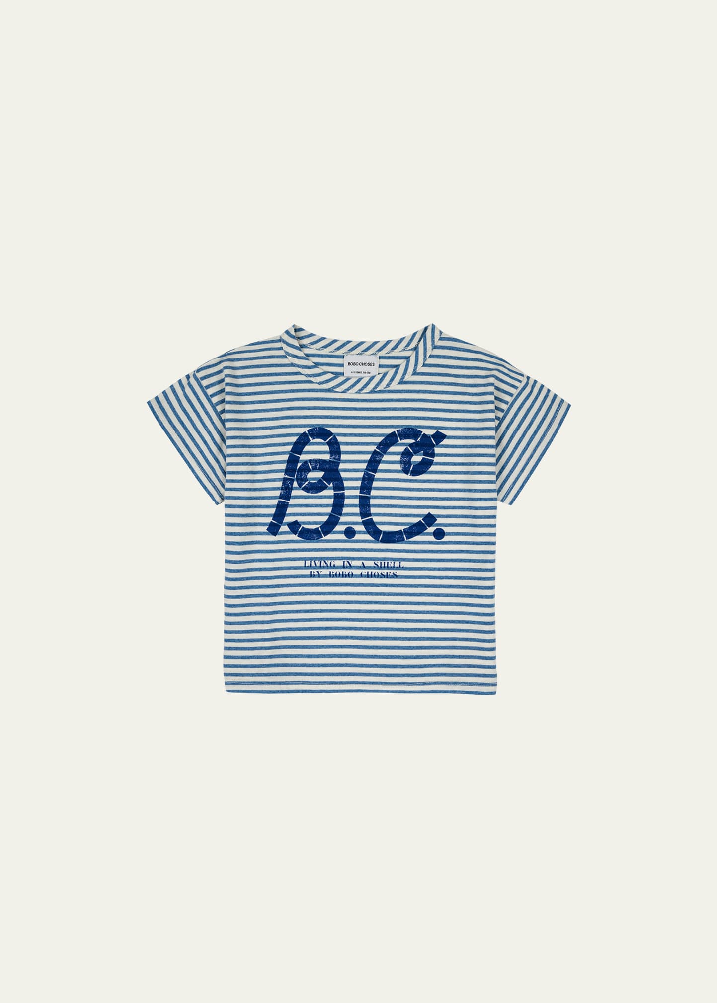 Bobo Choses Kid's Logo-Print Organic Cotton T-shirt, Size 2-13