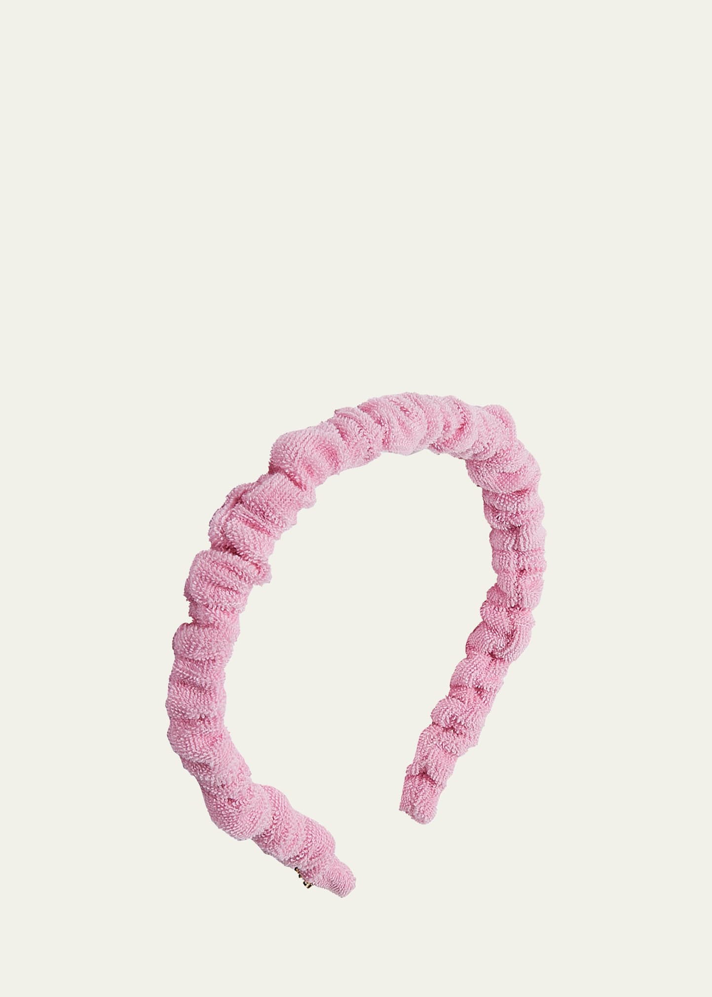 Shop Lele Sadoughi Jessie Pink Terry Headband