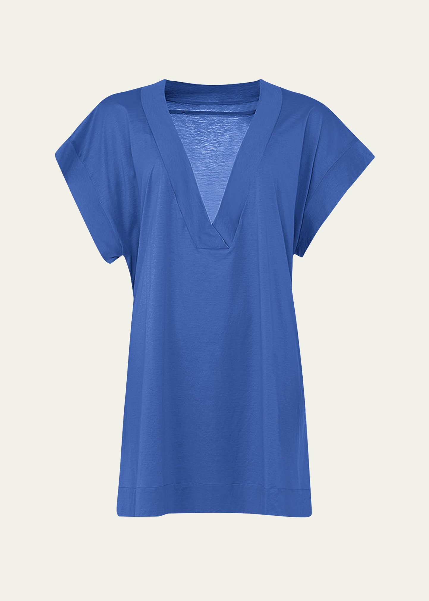 Eres Renee V-neck T-shirt Coverup In Maracas