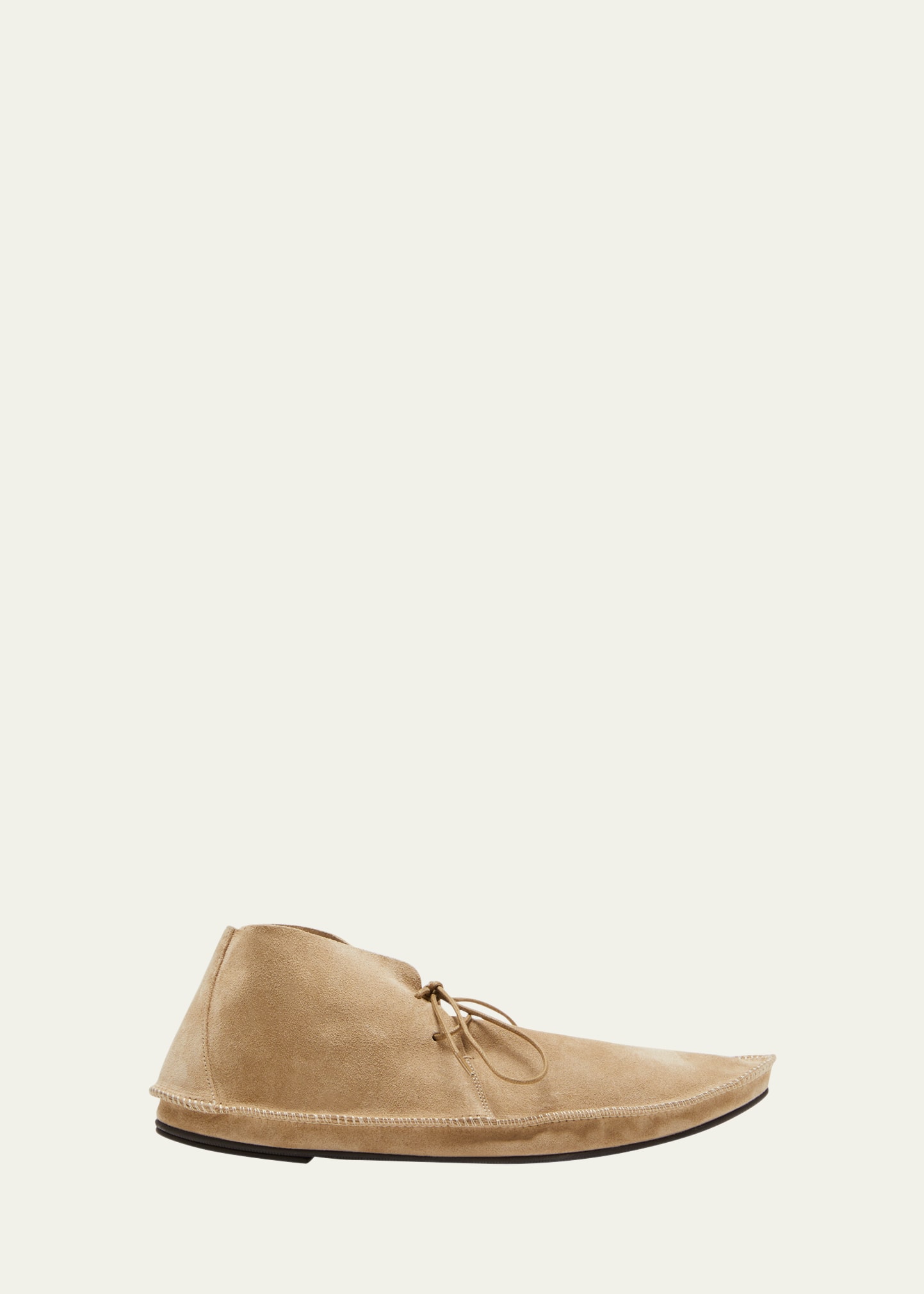 THE ROW TYLER SUEDE MOCASSIN LOAFERS