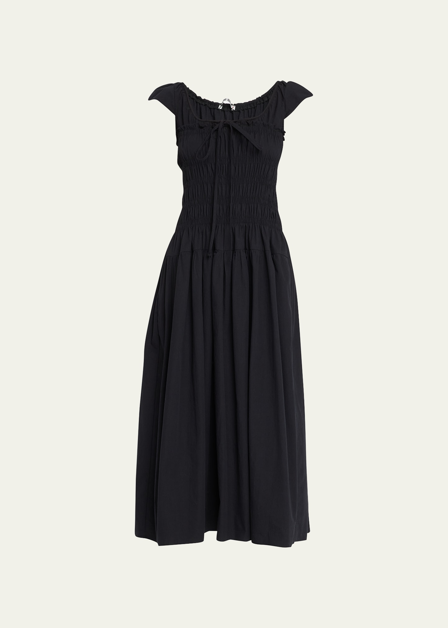 Ciao Lucia Lauretta Ruched A-Line Midi Dress