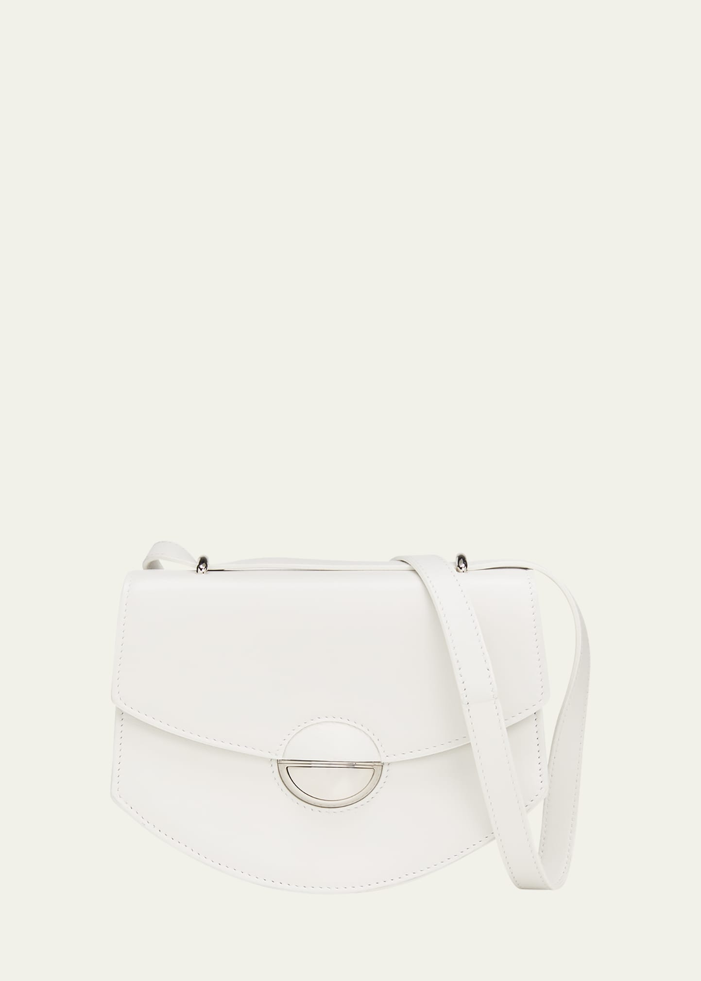 Proenza Schouler Dia Mini Leather Crossbody Bag In 104 Optic White