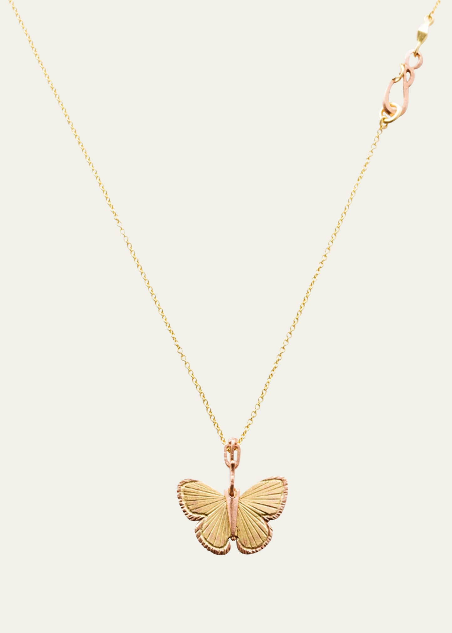 Palos Verde Necklace In 18K Yellow Gold and 14K Rose Gold