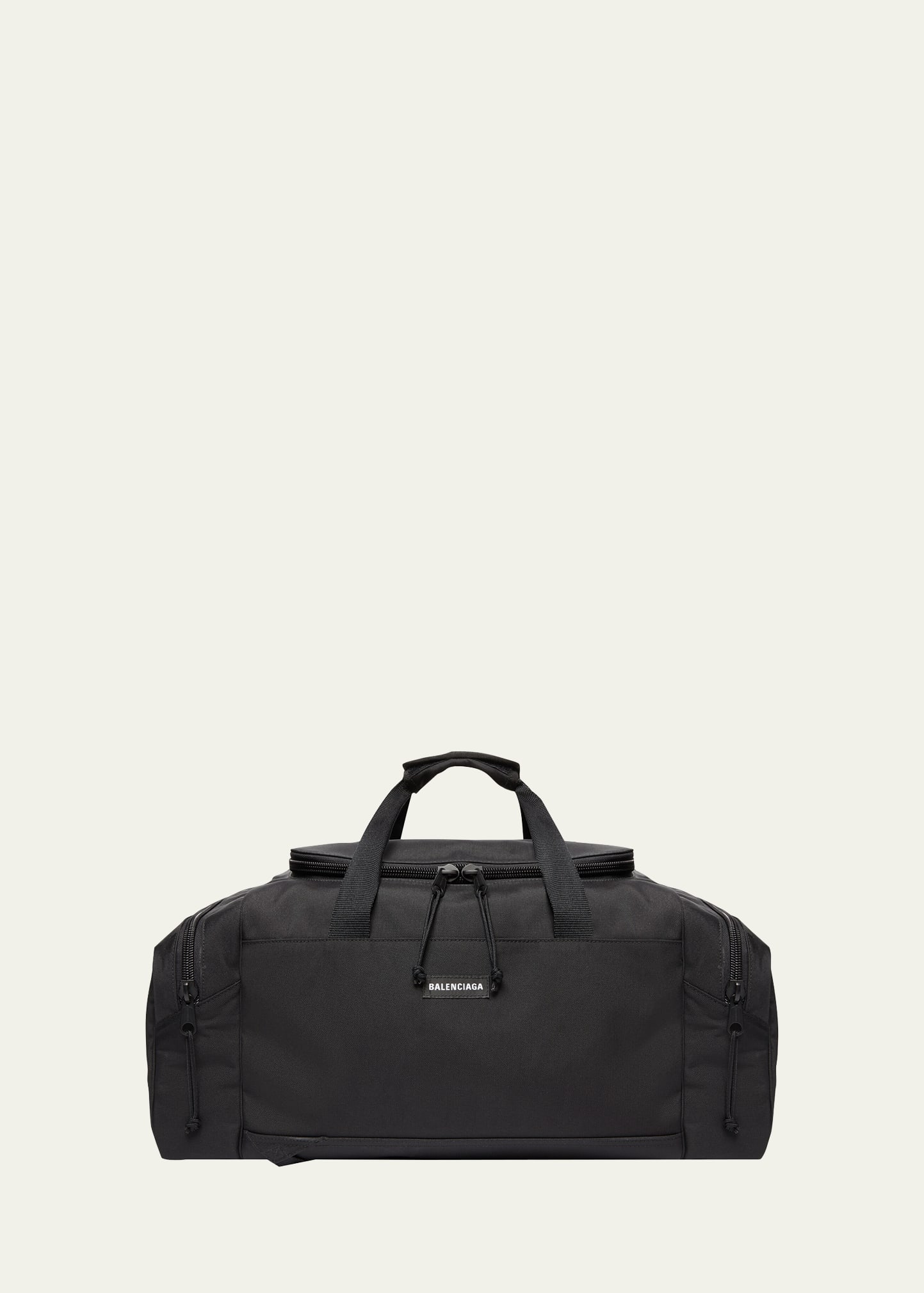 Shop Balenciaga Men's Explorer Travel Backpack In Black