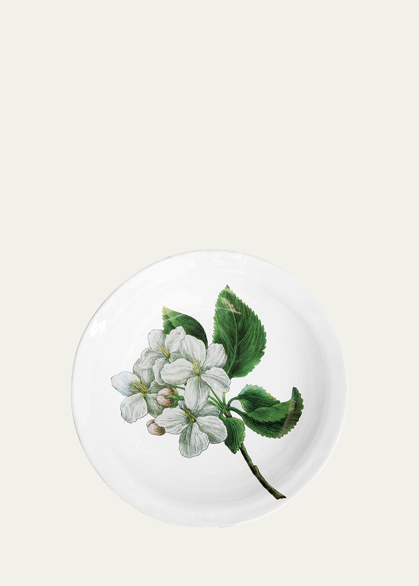 Astier De Vilatte Paradise Apple Blossom Platter In White