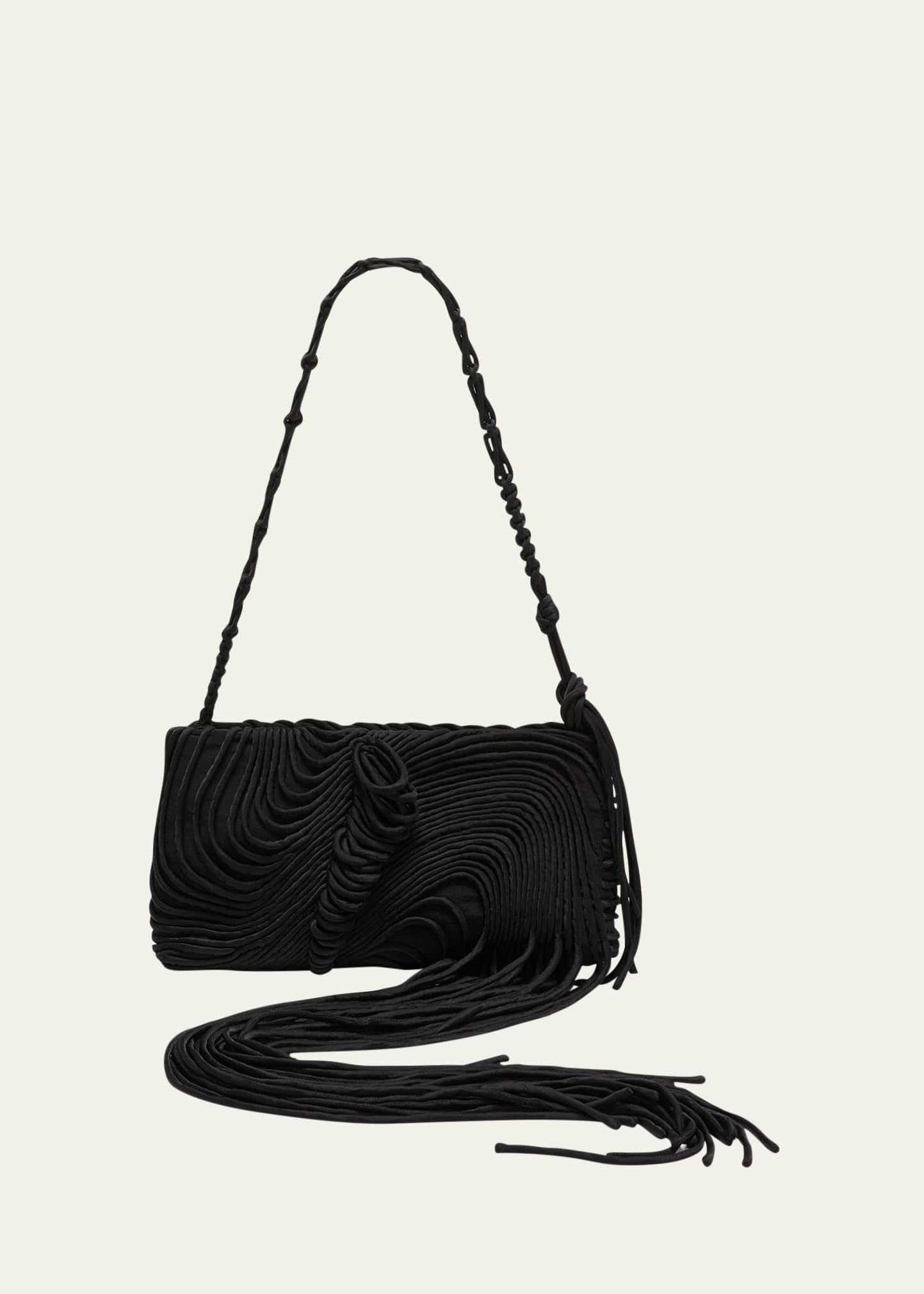 Dries Van Noten Gathered shoulder bag | Smart Closet