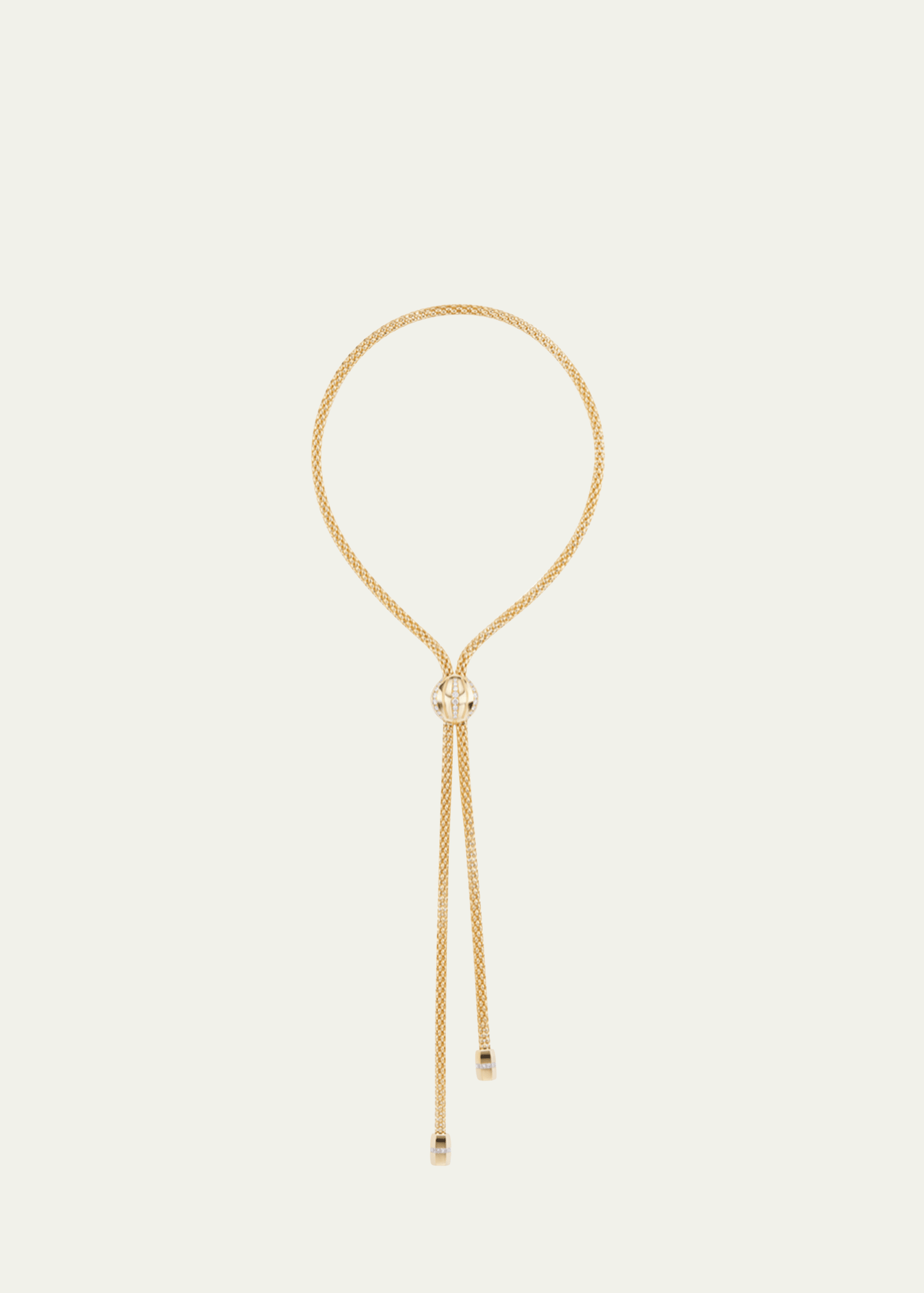Stella 18k Gold Lariat Necklace