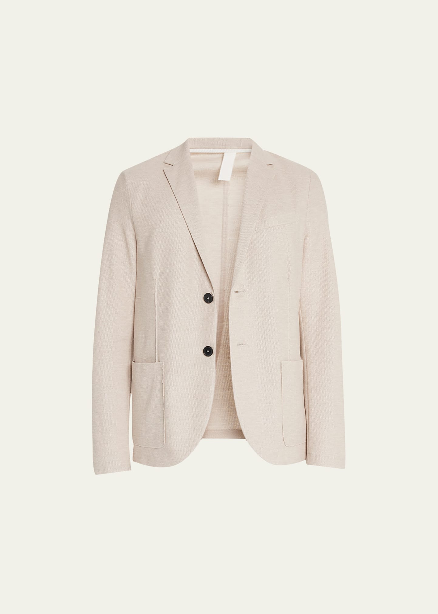 Harris Wharf London Men's Honeycomb-Knit Blazer